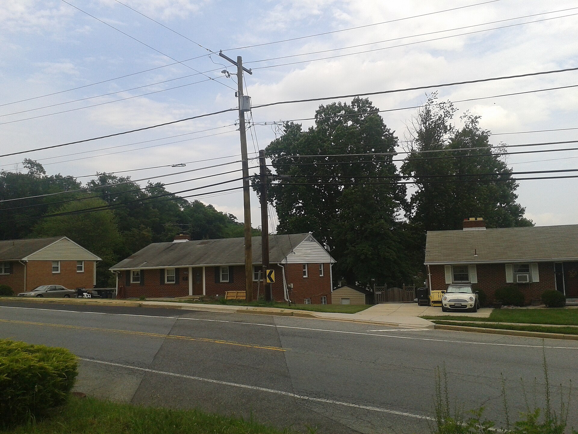 Houses in Oxon Hill, Maryland, in 2015