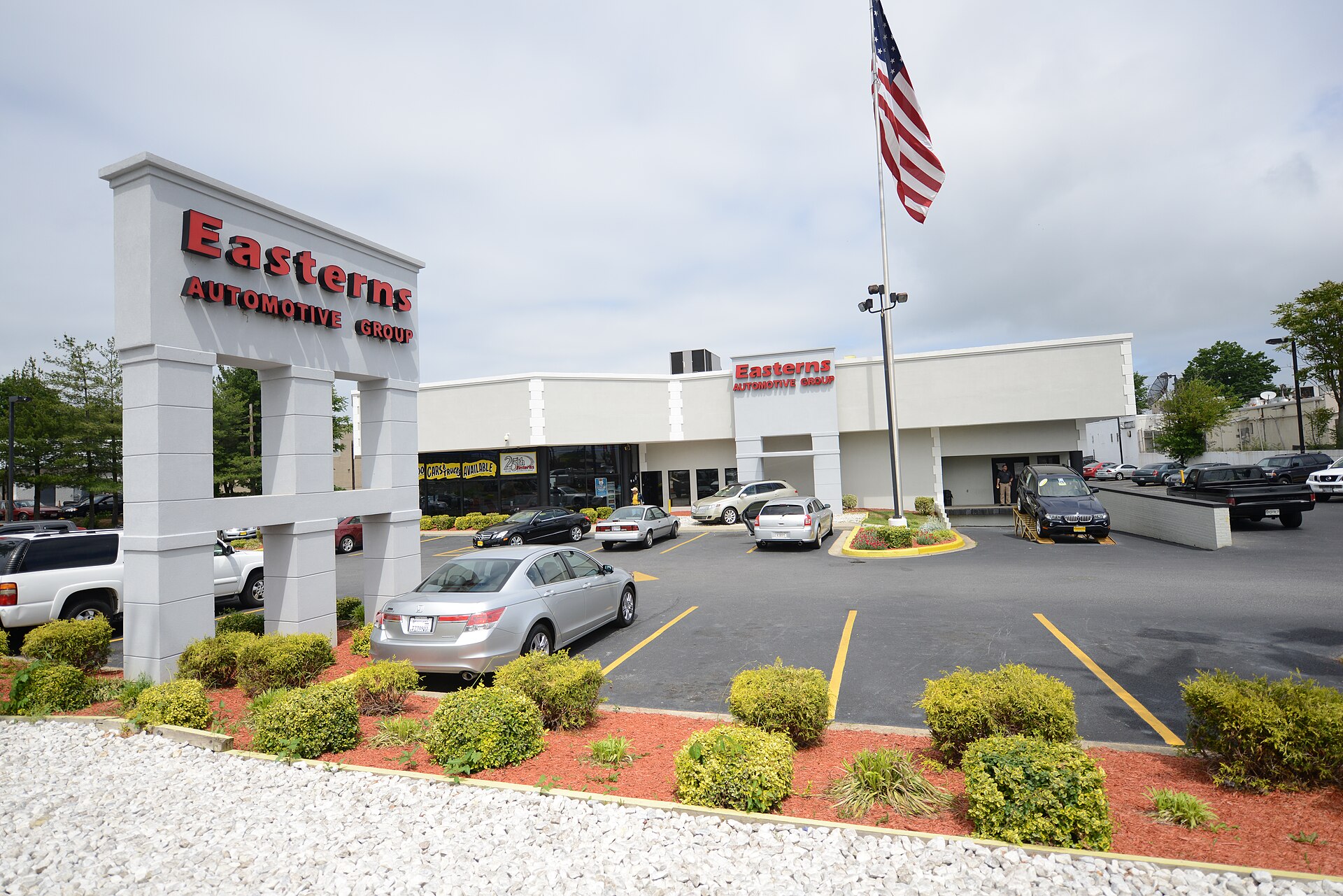 Easterns Automotive Group Store Front from the Temple Hills location — Maryland