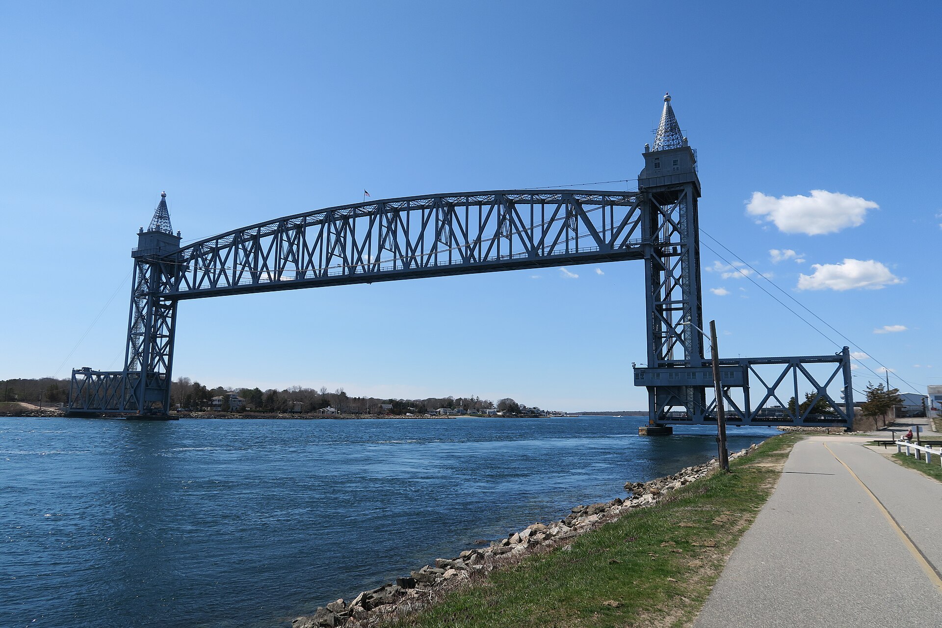Buzzards Bay Railroad Bridge, Buzzards Bay Massachusetts