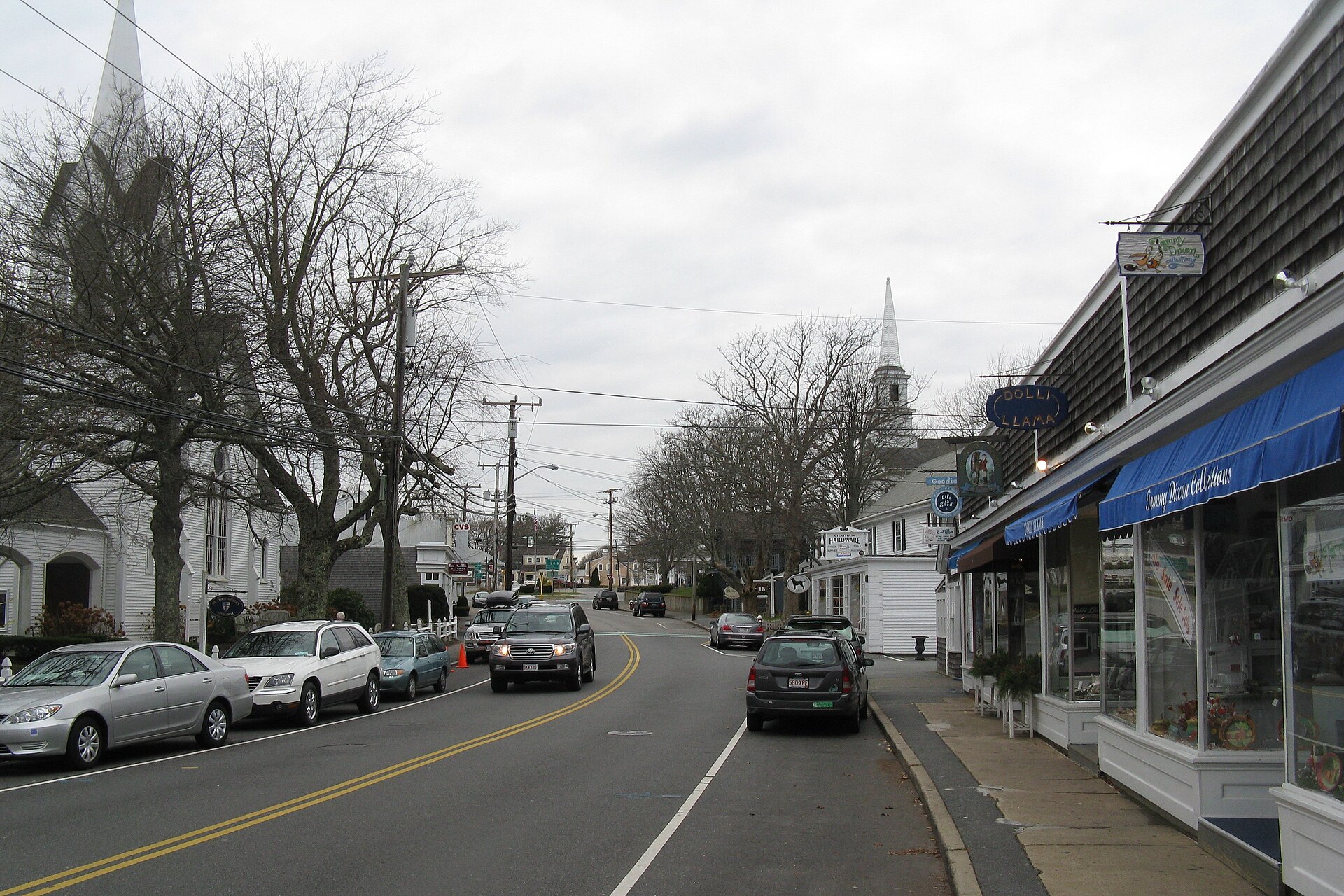 Main Street looking west, Chatham Massachusetts