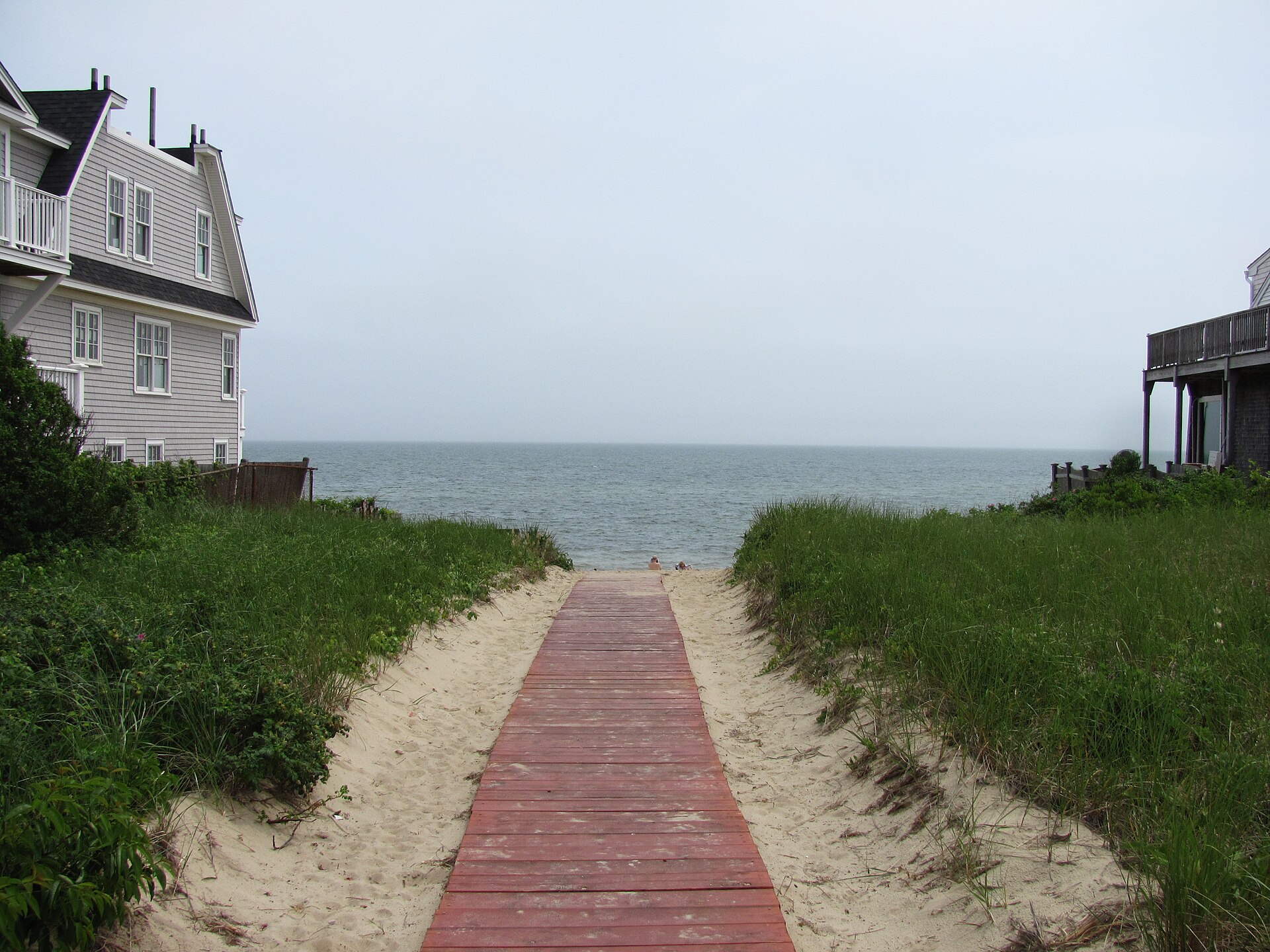 Boardwalk to Depot Street Beach, Dennis Port Massachusetts