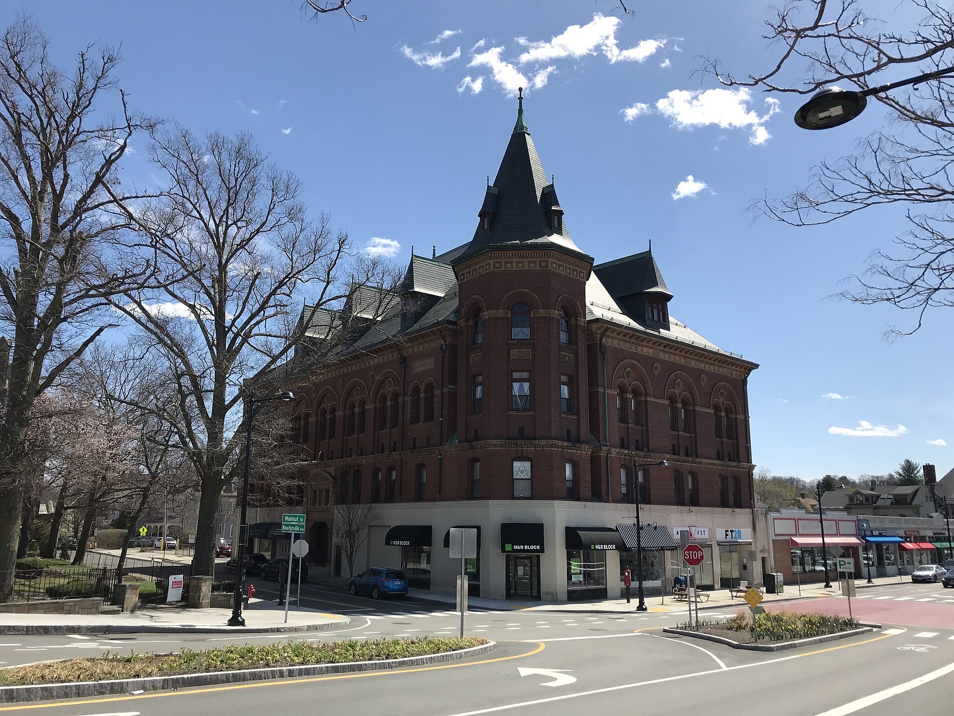 Masonic Building, Newtonville Massachusetts