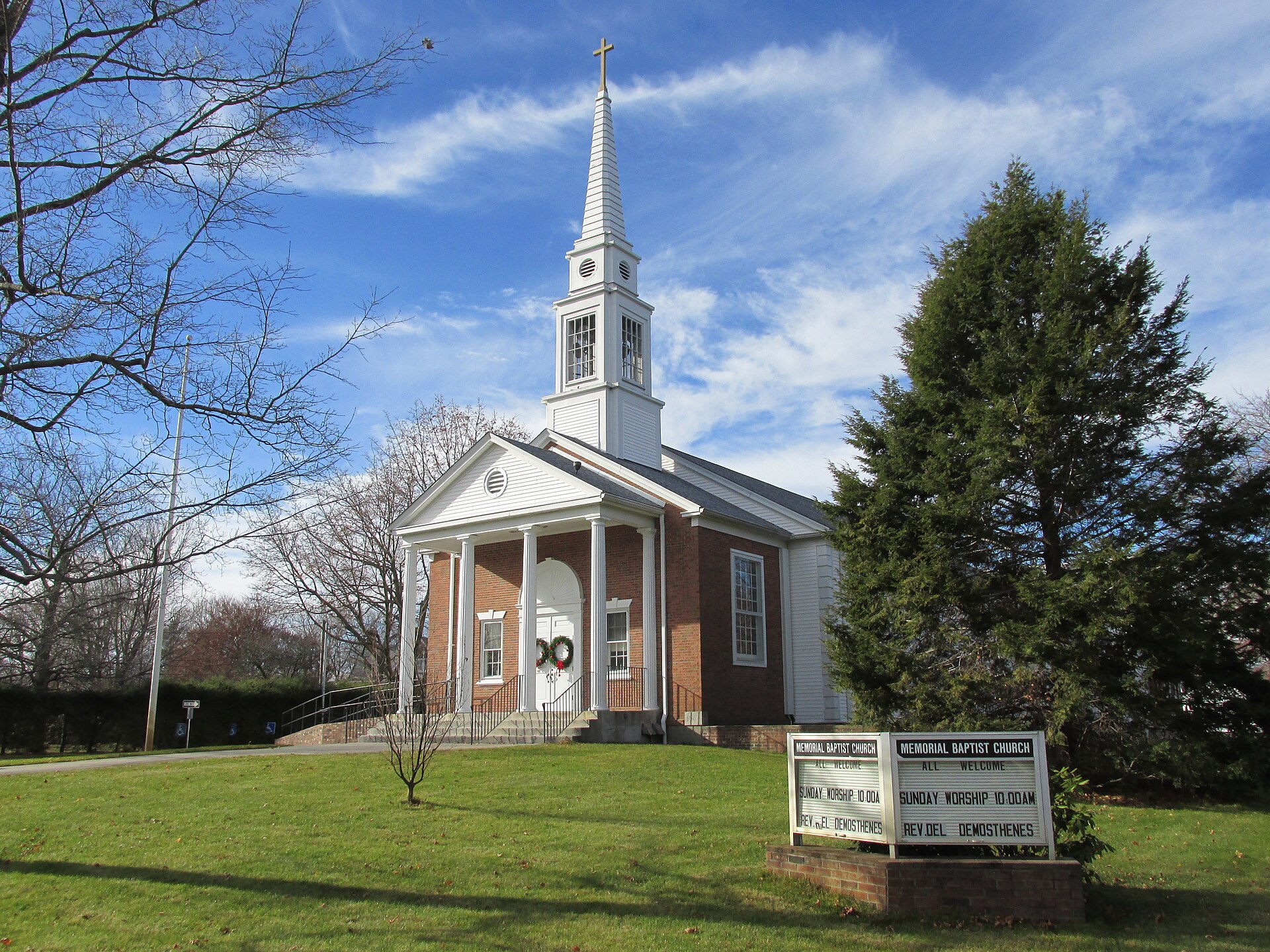 Memorial Baptist Church, North Seekonk Massachusetts