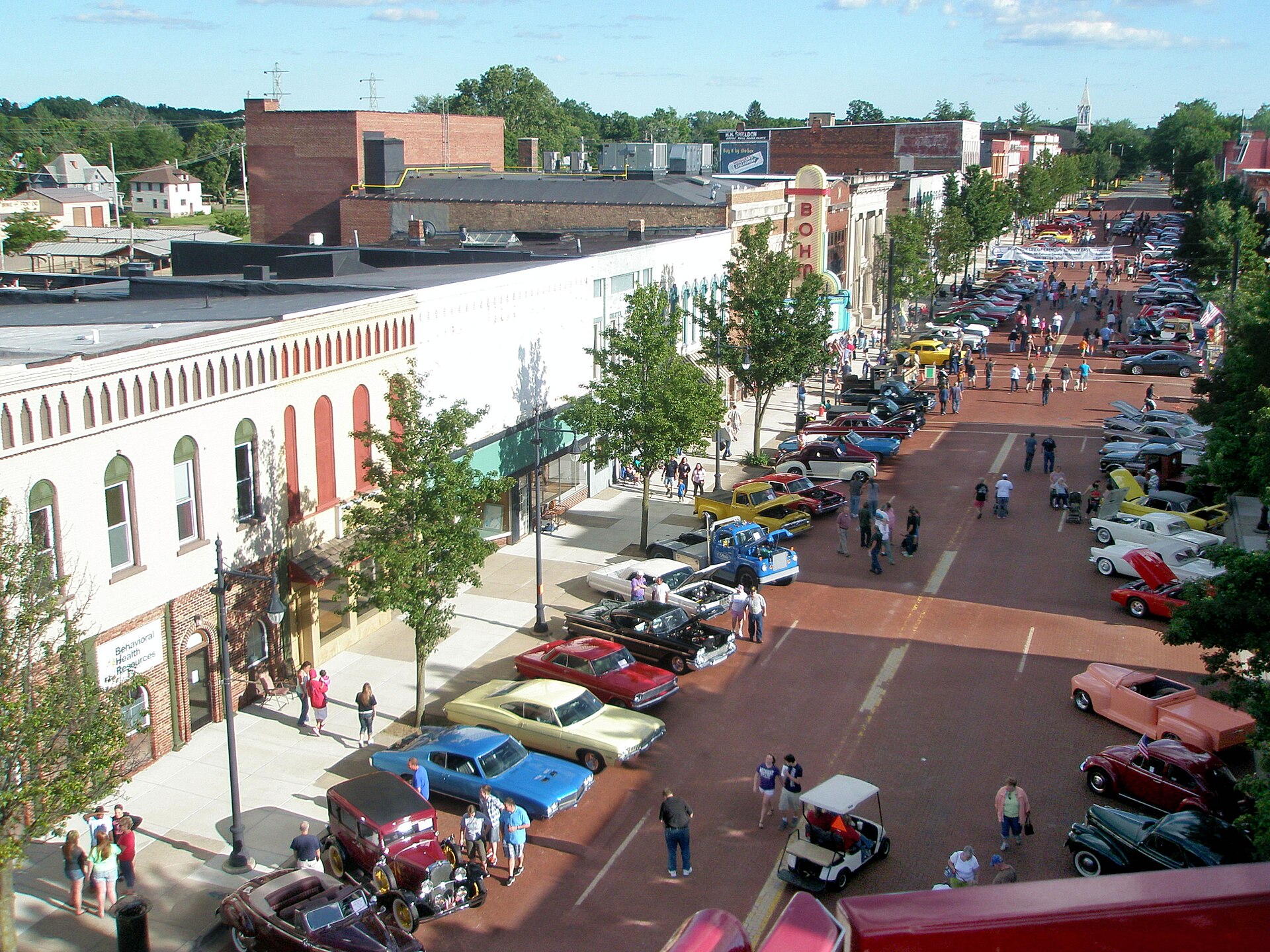 Outdoor view in Albion, Michigan