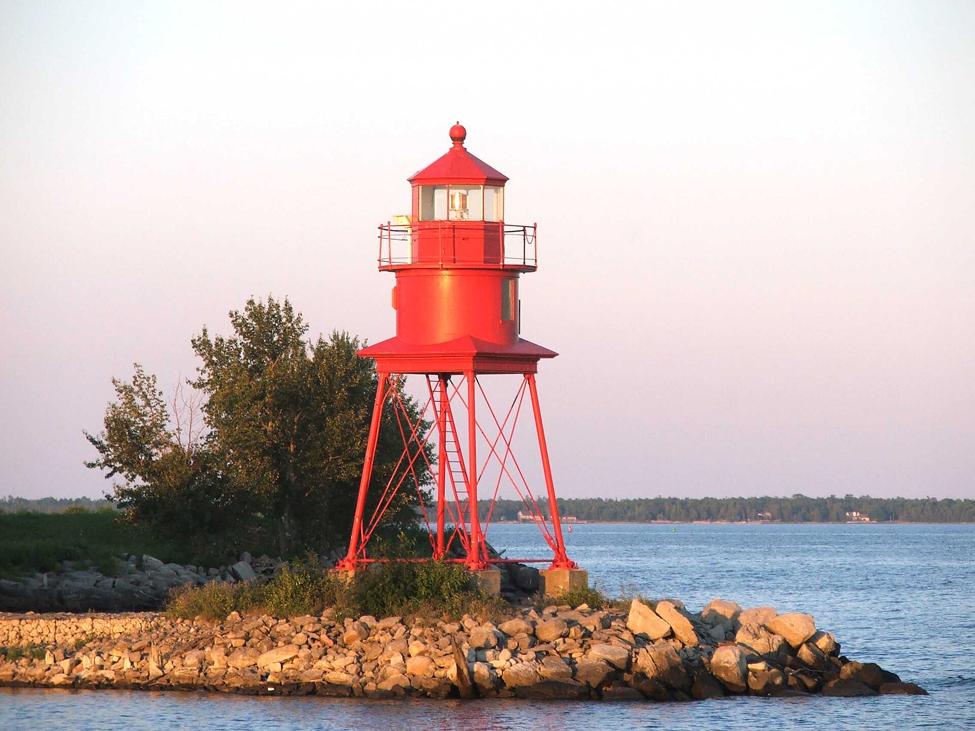 Lighthouse in Alpena, Michigan