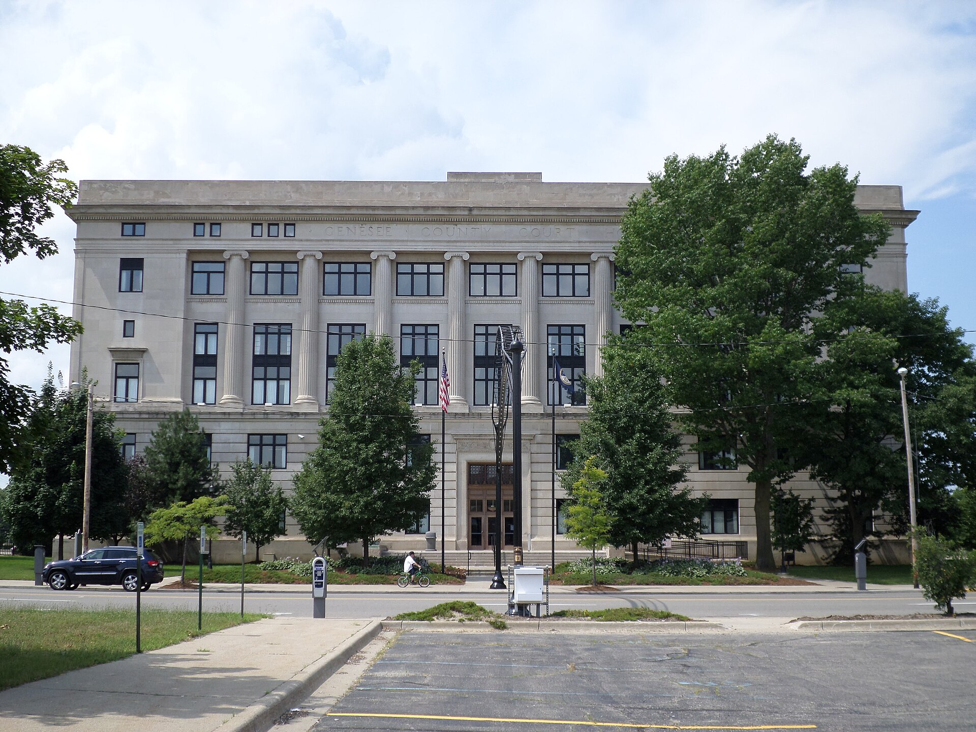 The Genesee County Courthouse in Flint, Michigan