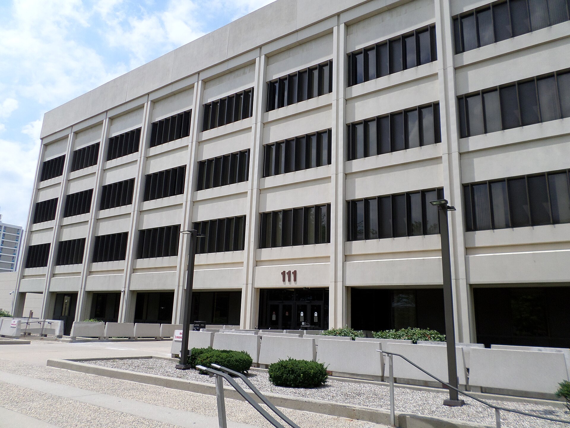 The Saginaw County Governmental Center in Saginaw, Michigan