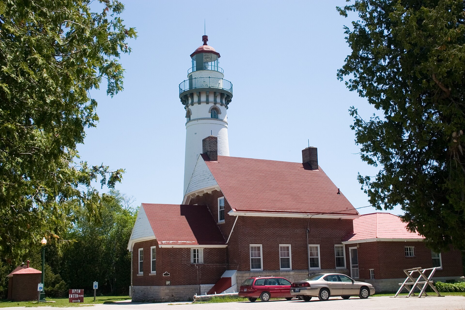 The Seul Choix light on Lake Michigan — Schoolcraft County, Michigan