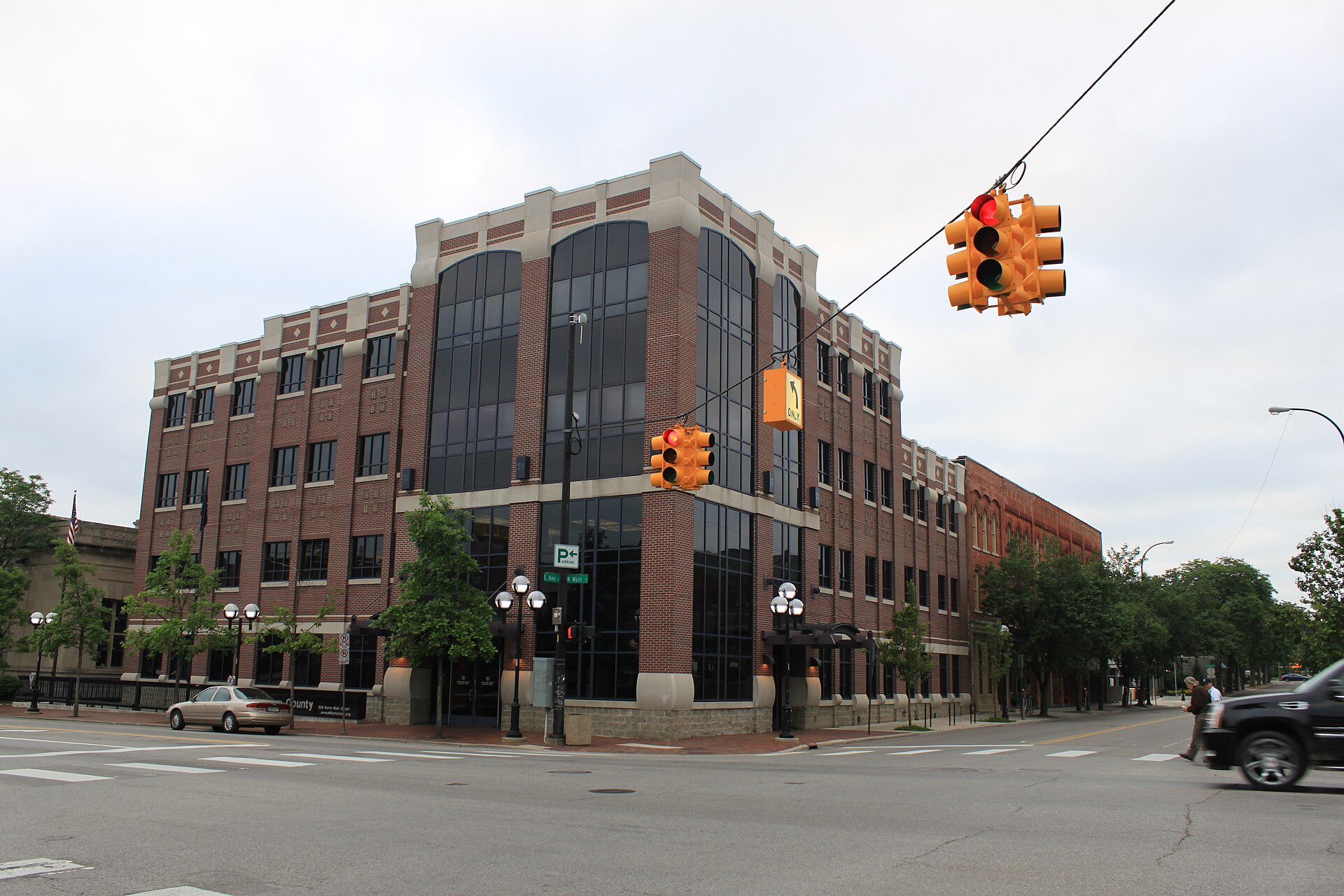 Washtenaw County Michigan downtown Ann Arbor campus