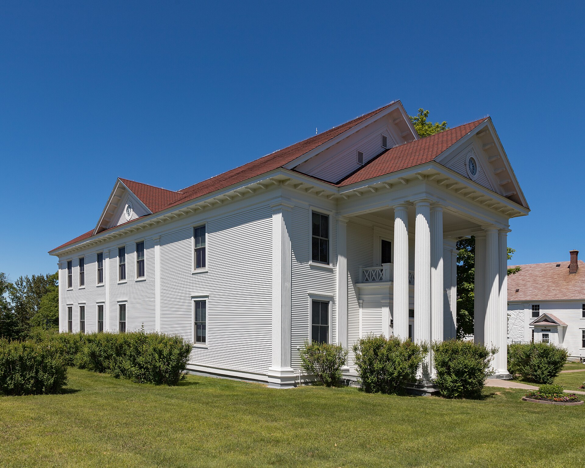 Keweenaw County Courthouse, Eagle River, Michigan.