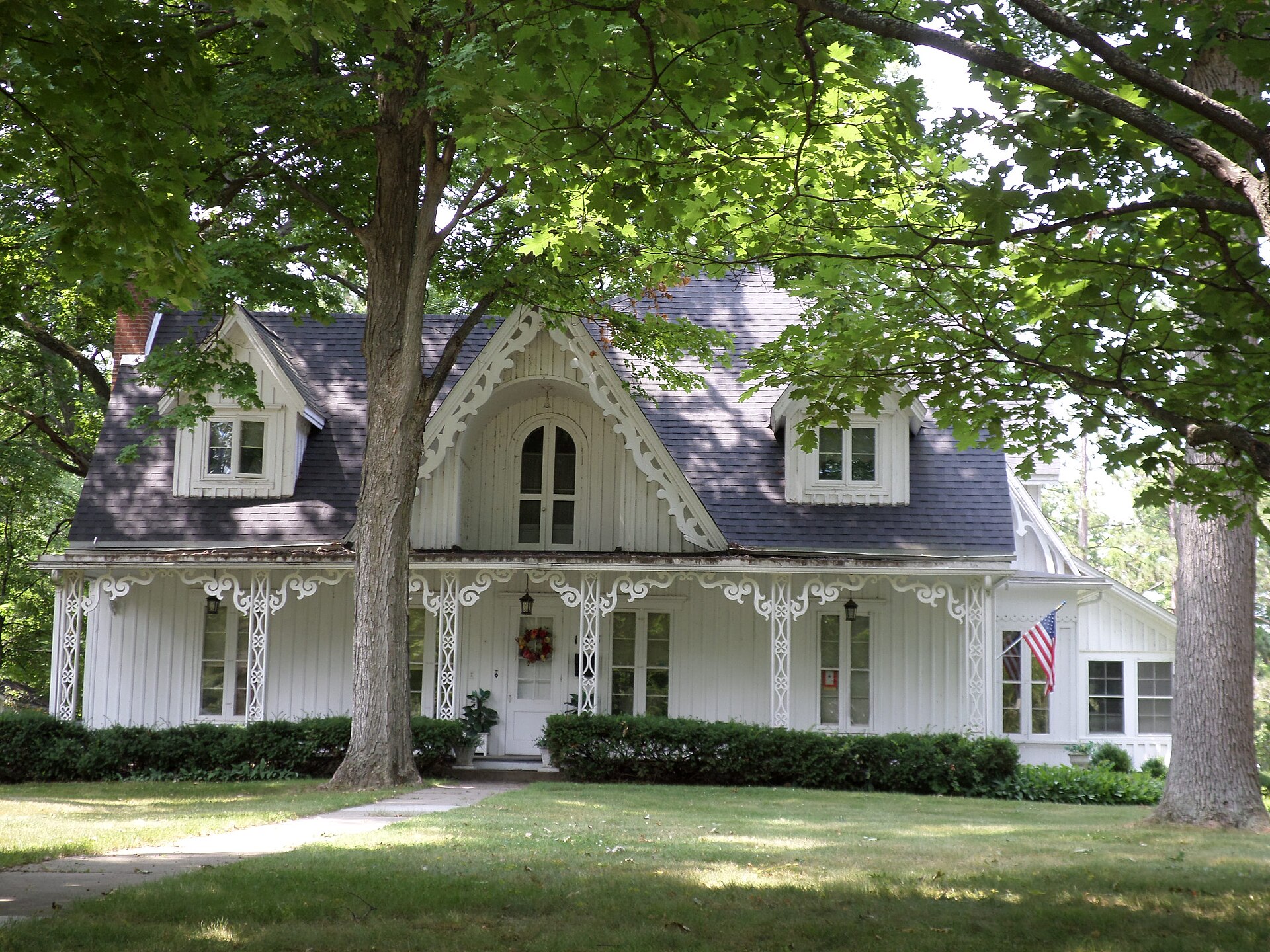Outdoor view in Eaton Rapids, Michigan