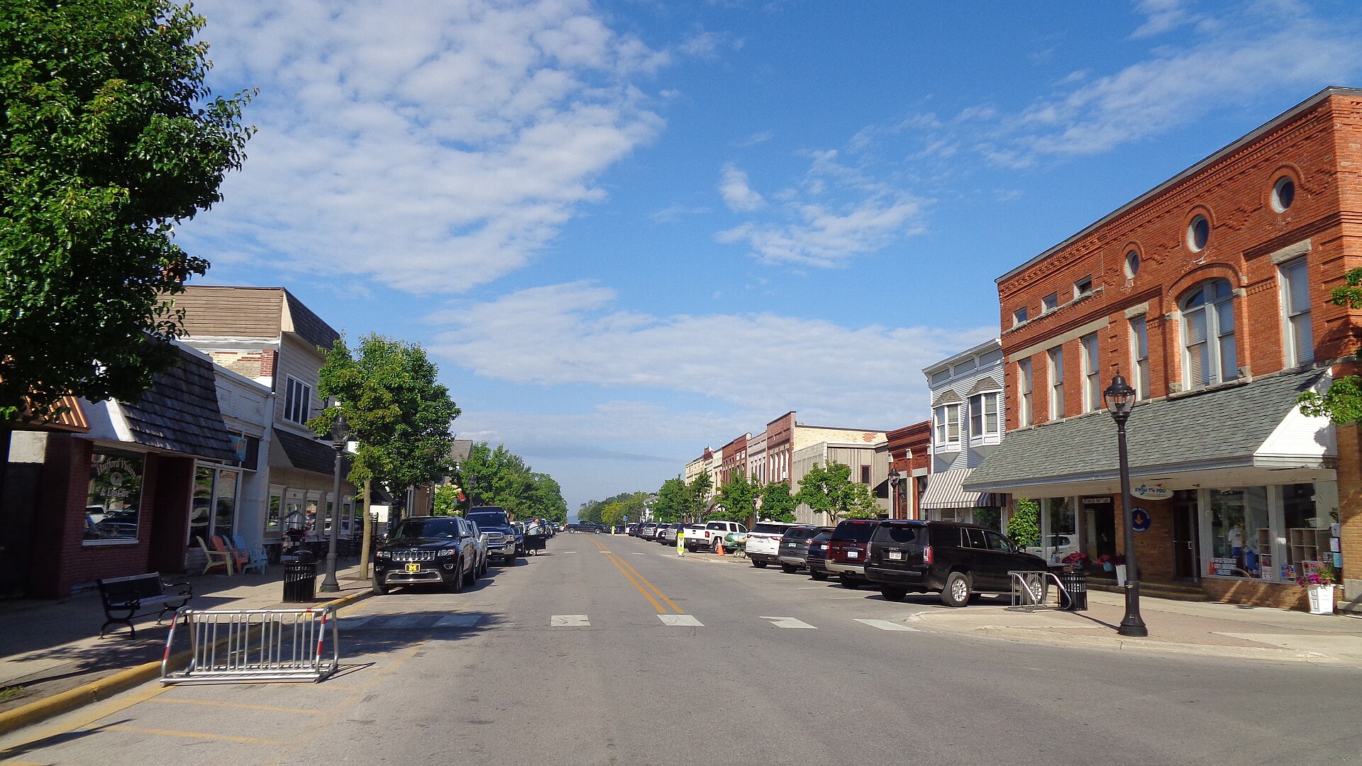 Outdoor view in Elk Rapids, Michigan