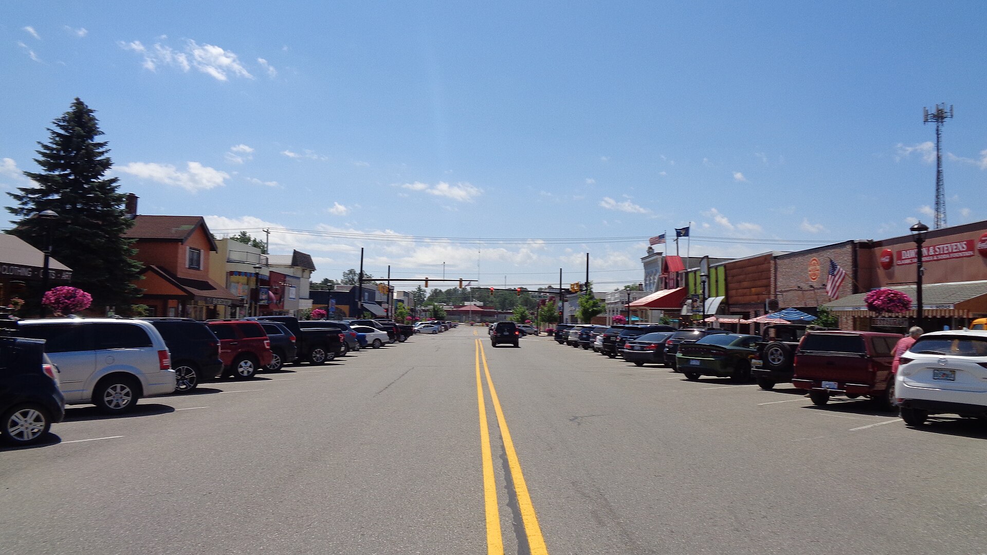 Depicted place: Grayling — Michigan
