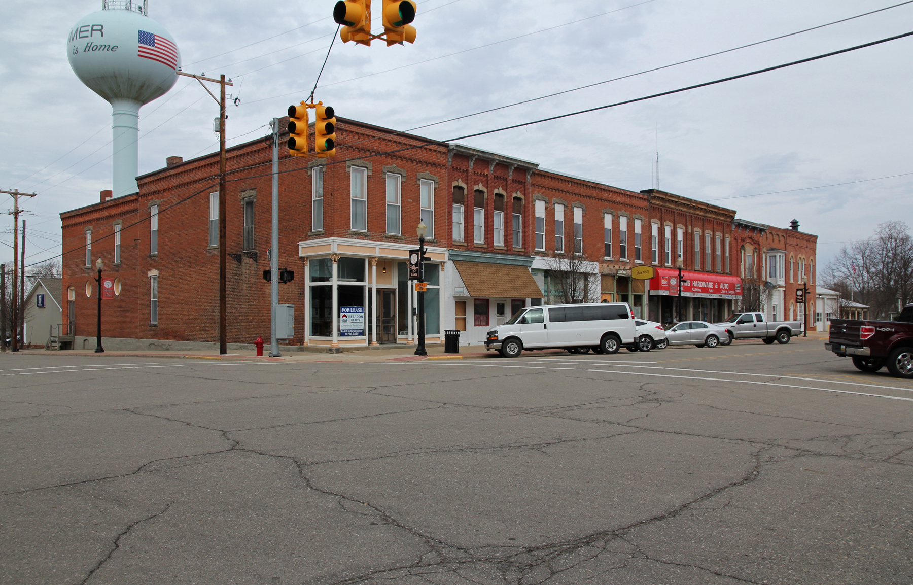 Local building in Homer, Michigan