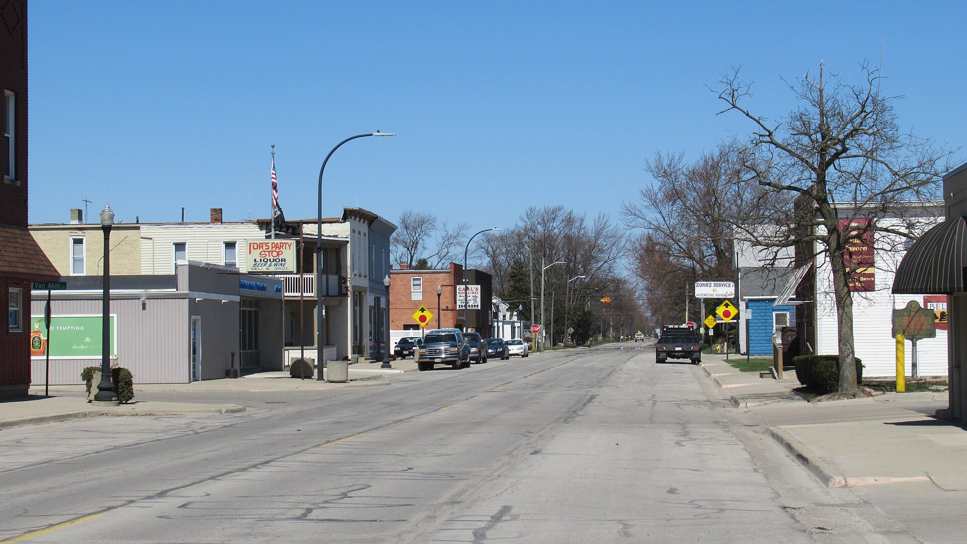 Outdoor view in Ida, Michigan