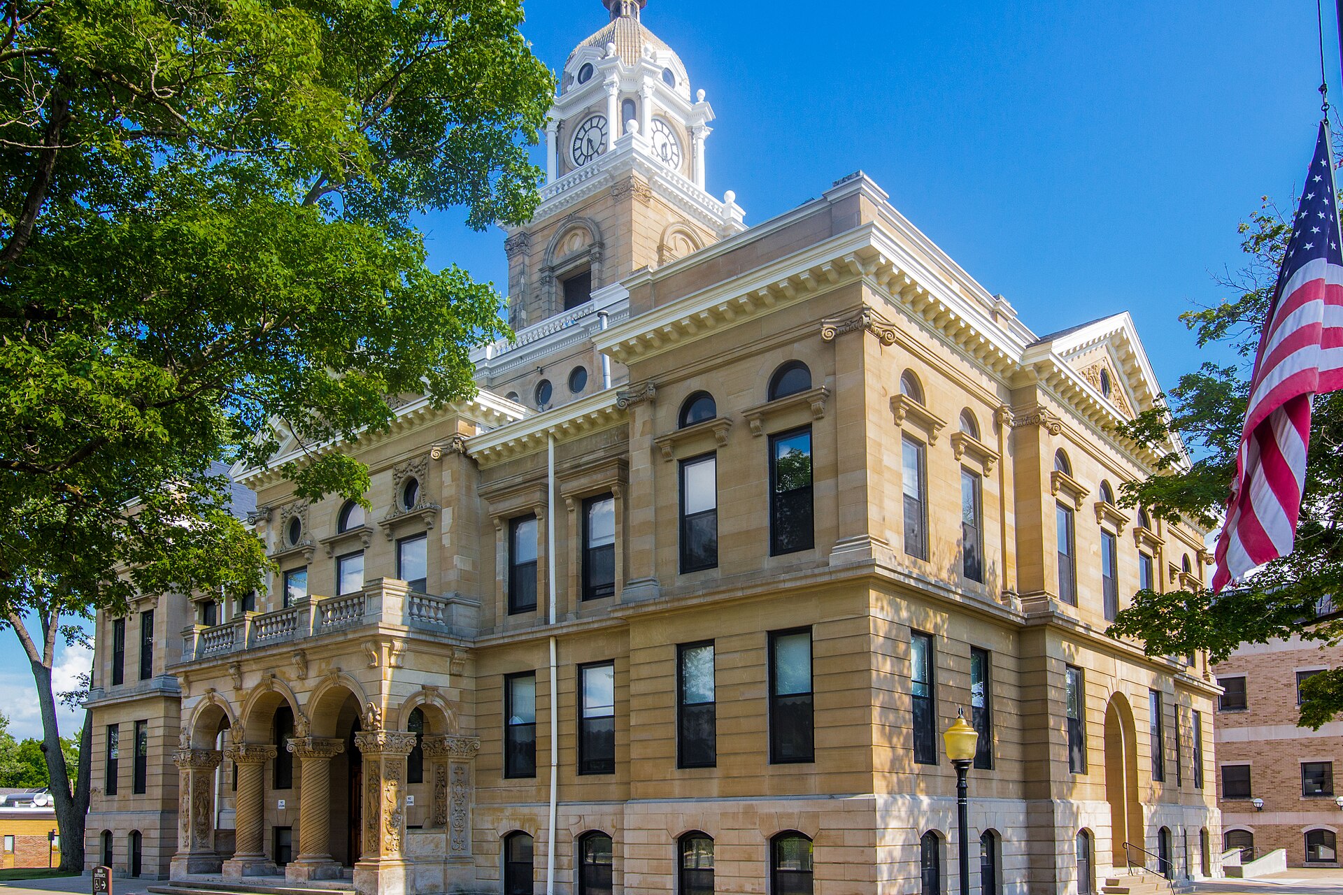 Gratiot County Courthouse — Ithaca, Michigan
