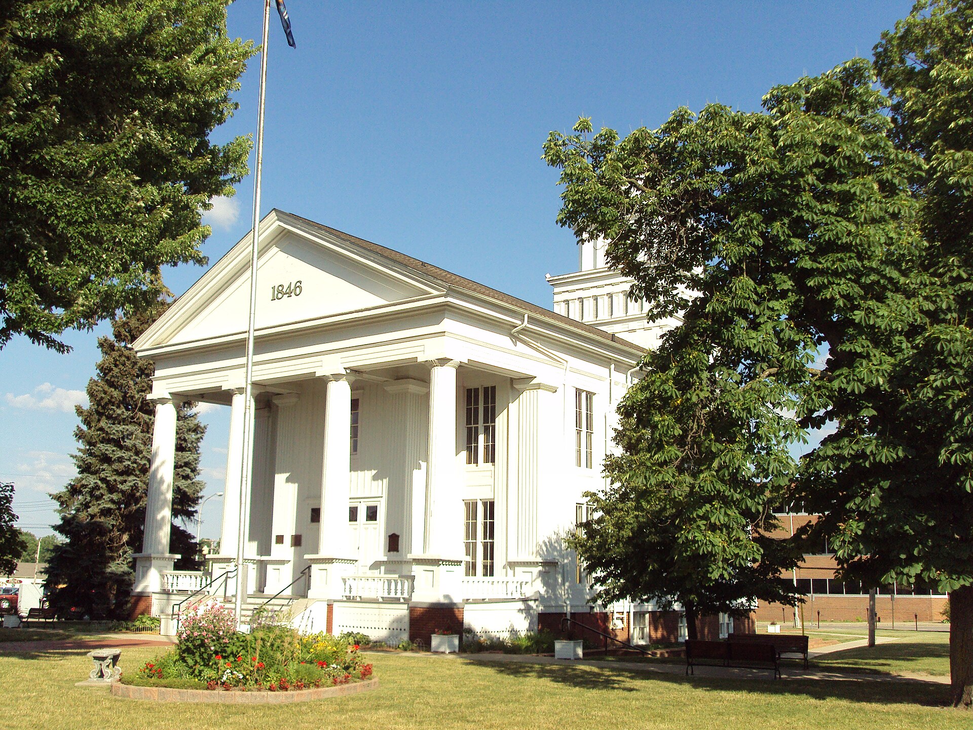 Courthouse in Lapeer, Michigan