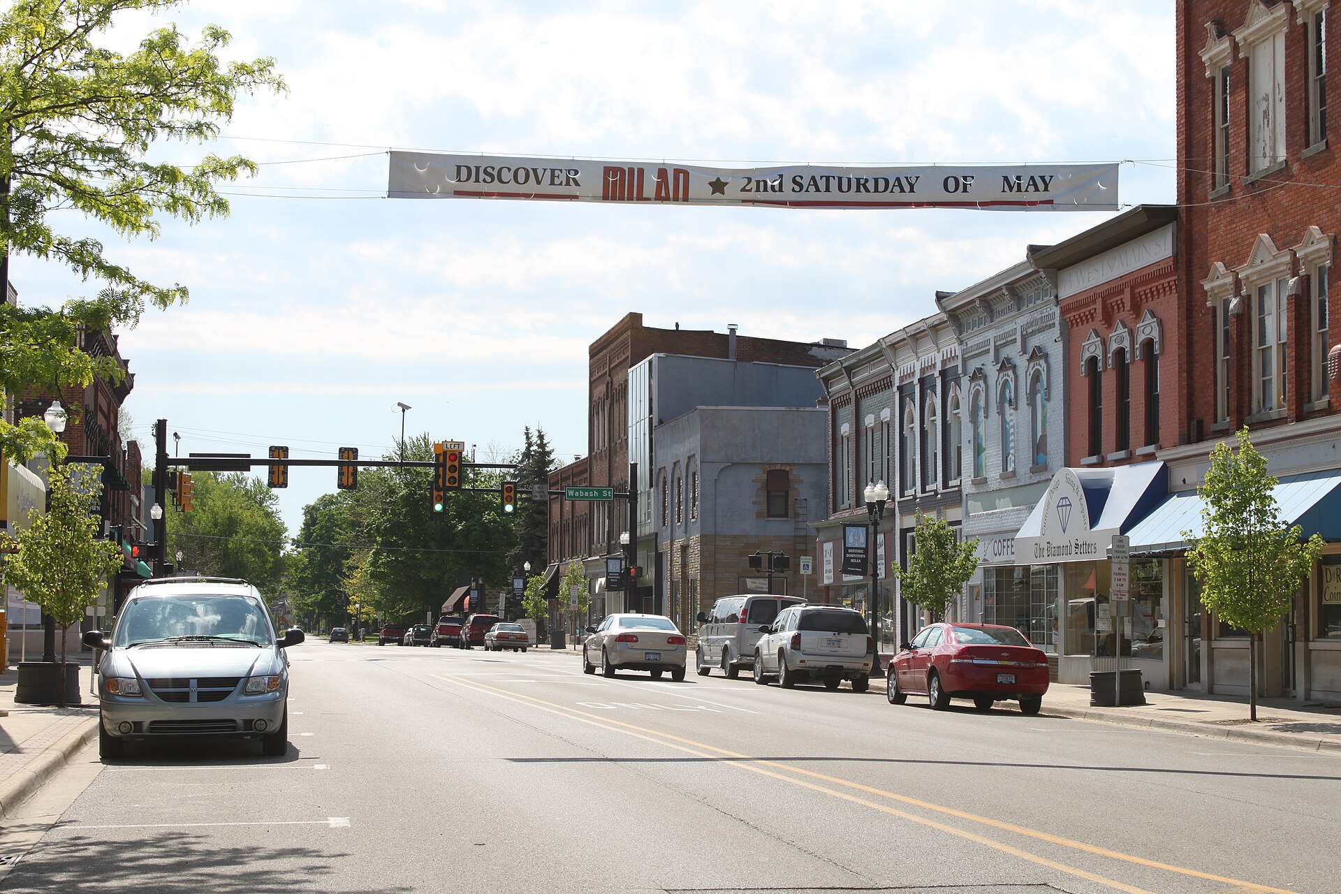 Main St., Downtown Milan Michigan
