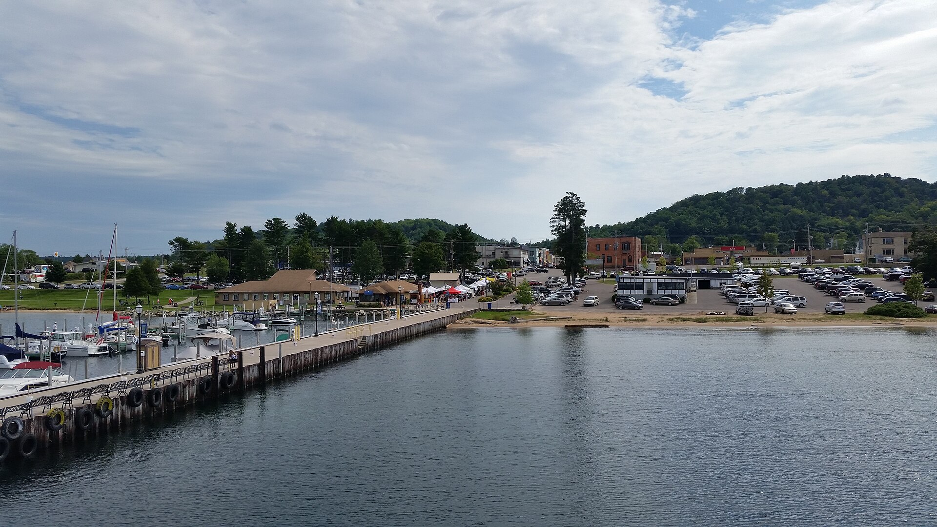 Outdoor view in Munising, Michigan