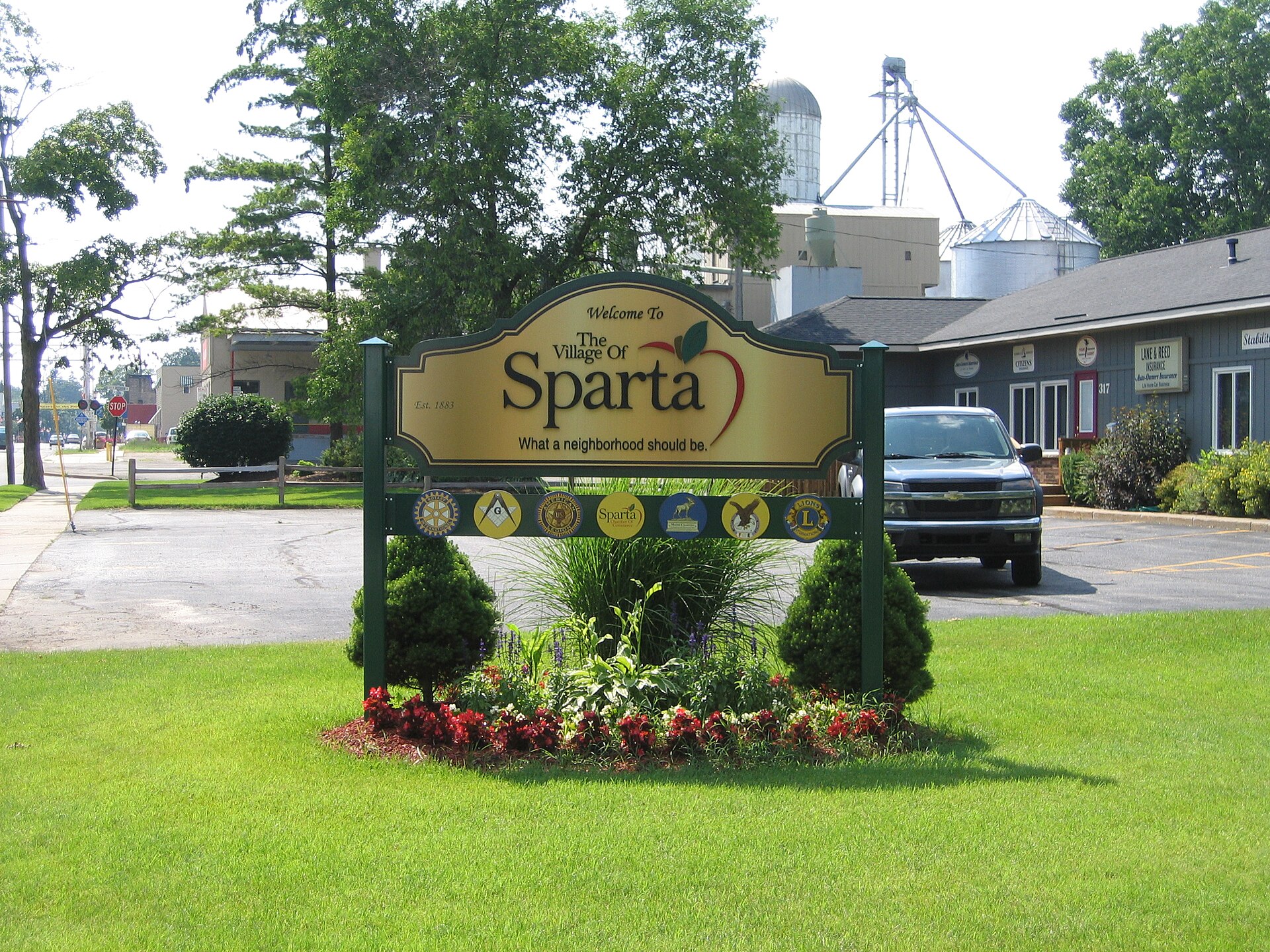 Outdoor view in Sparta, Michigan