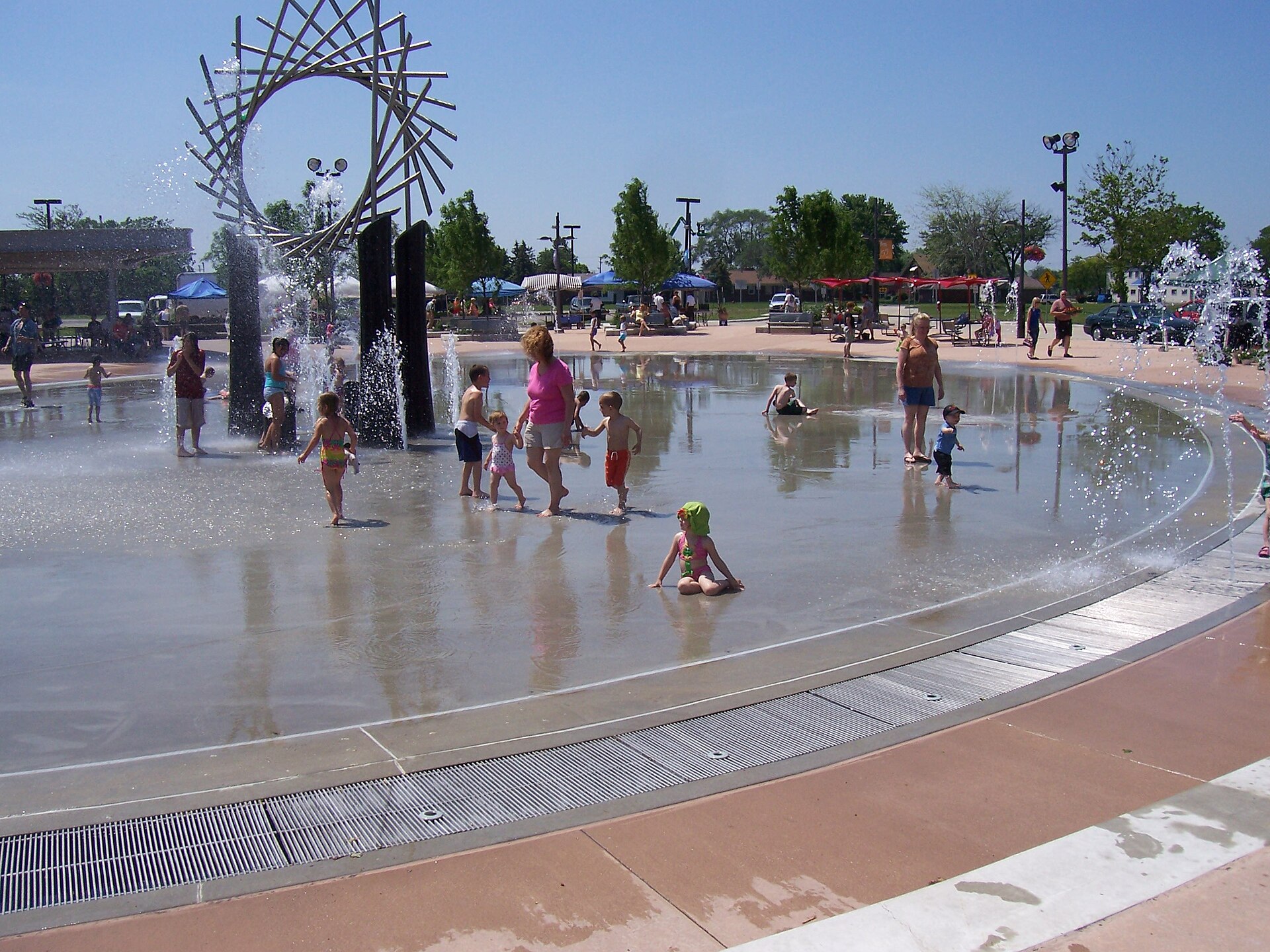 Outdoor view in Warren, Michigan