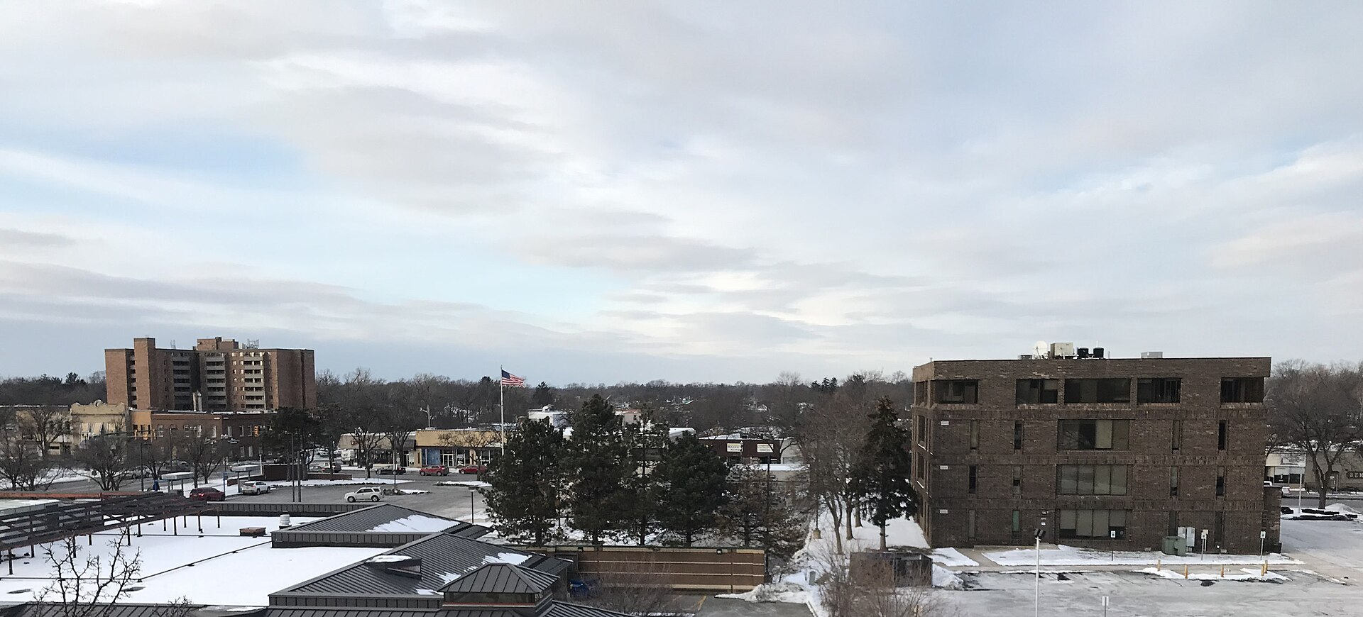 Skyline of Wayne, Michigan