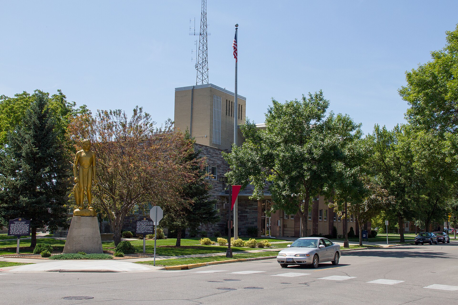 Kandiyohi County Courthouse, Willmar, Minnesota, USA.
