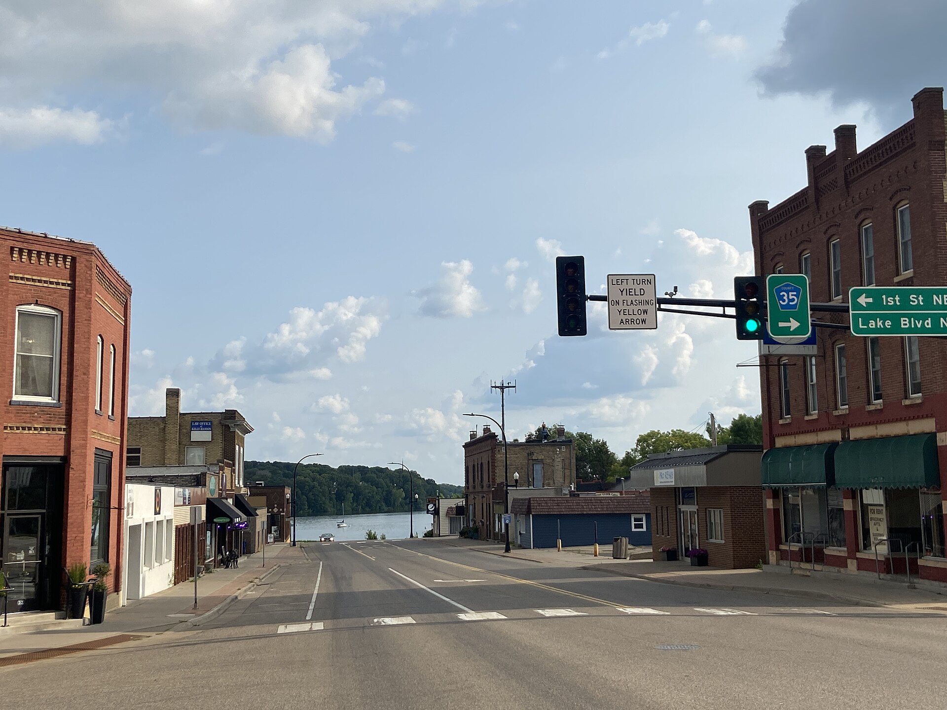Street scene in Buffalo, Minnesota