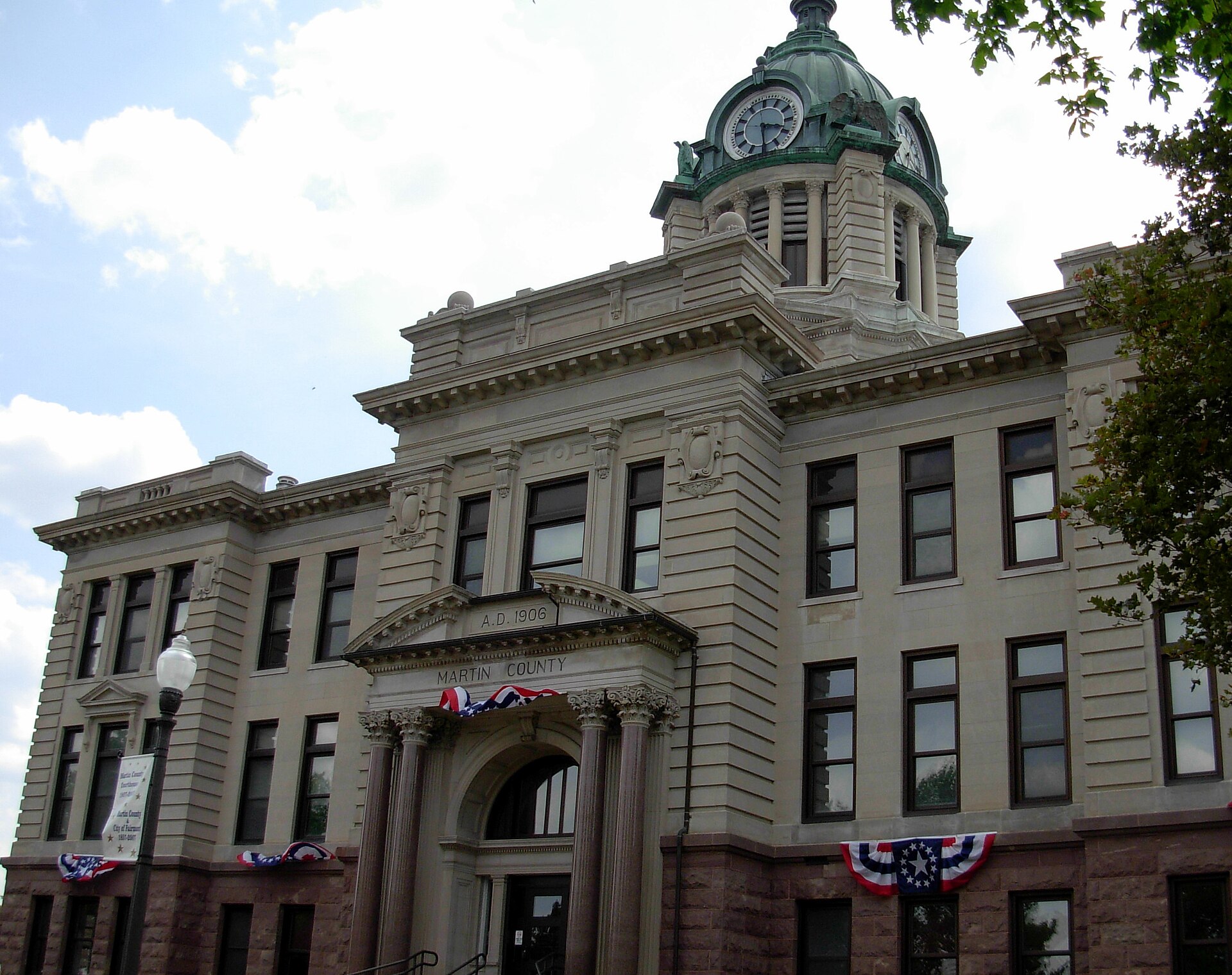 Martin County Courthouse in Fairmont, Minnesota