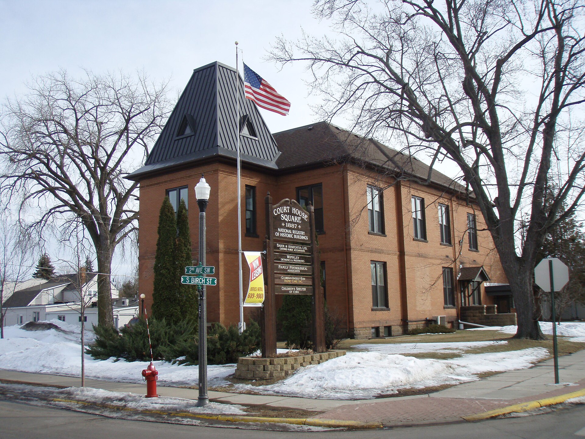 Courthouse in Cambridge, Minnesota