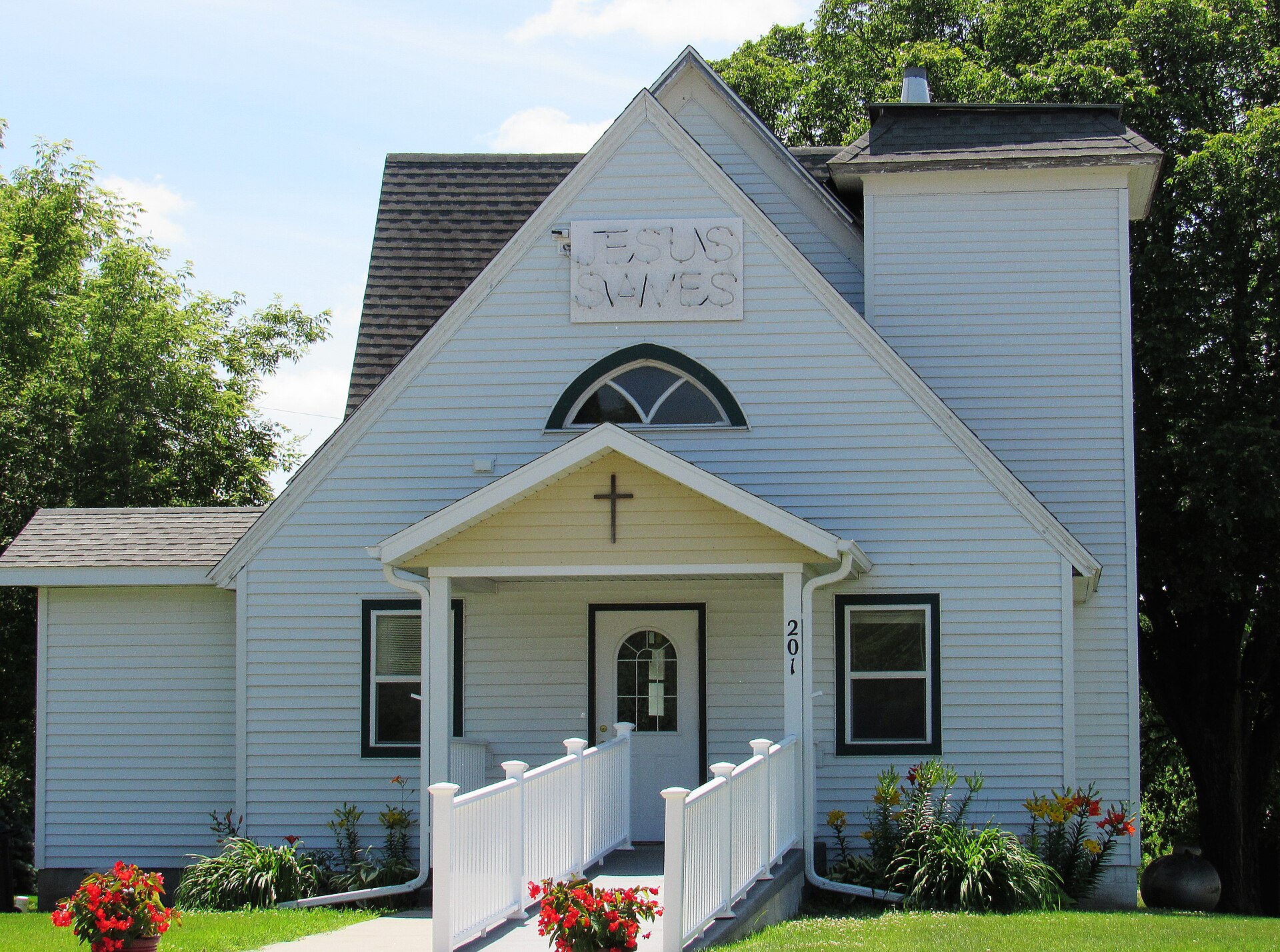 Church in Clitherall, Minnesota