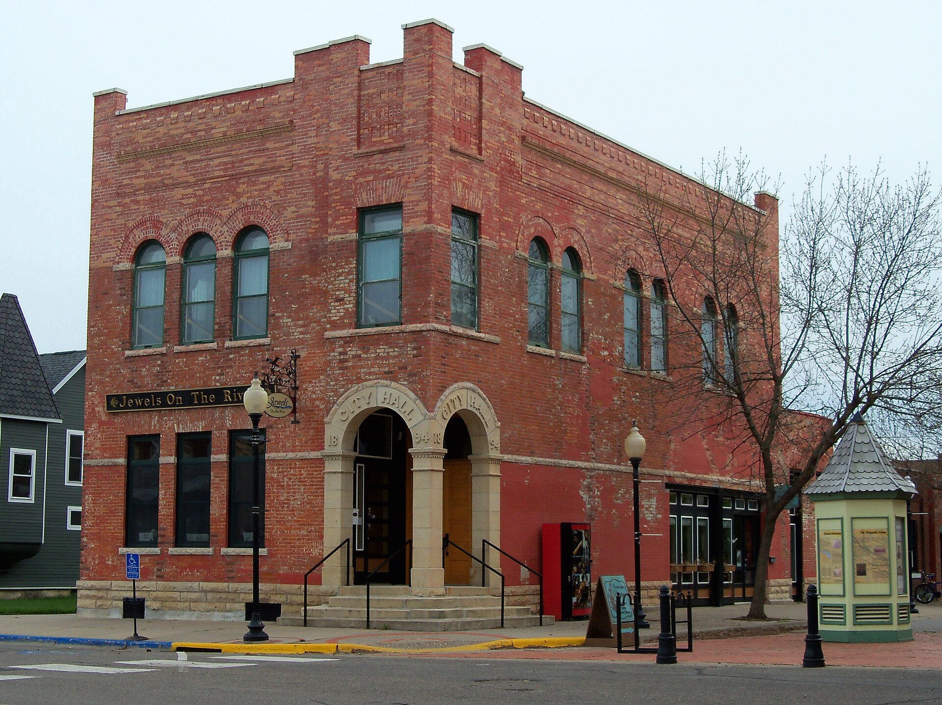 Old Wabasha City Hall in Wabasha, Minnesota, USA. — Wabasha County, Minnesota