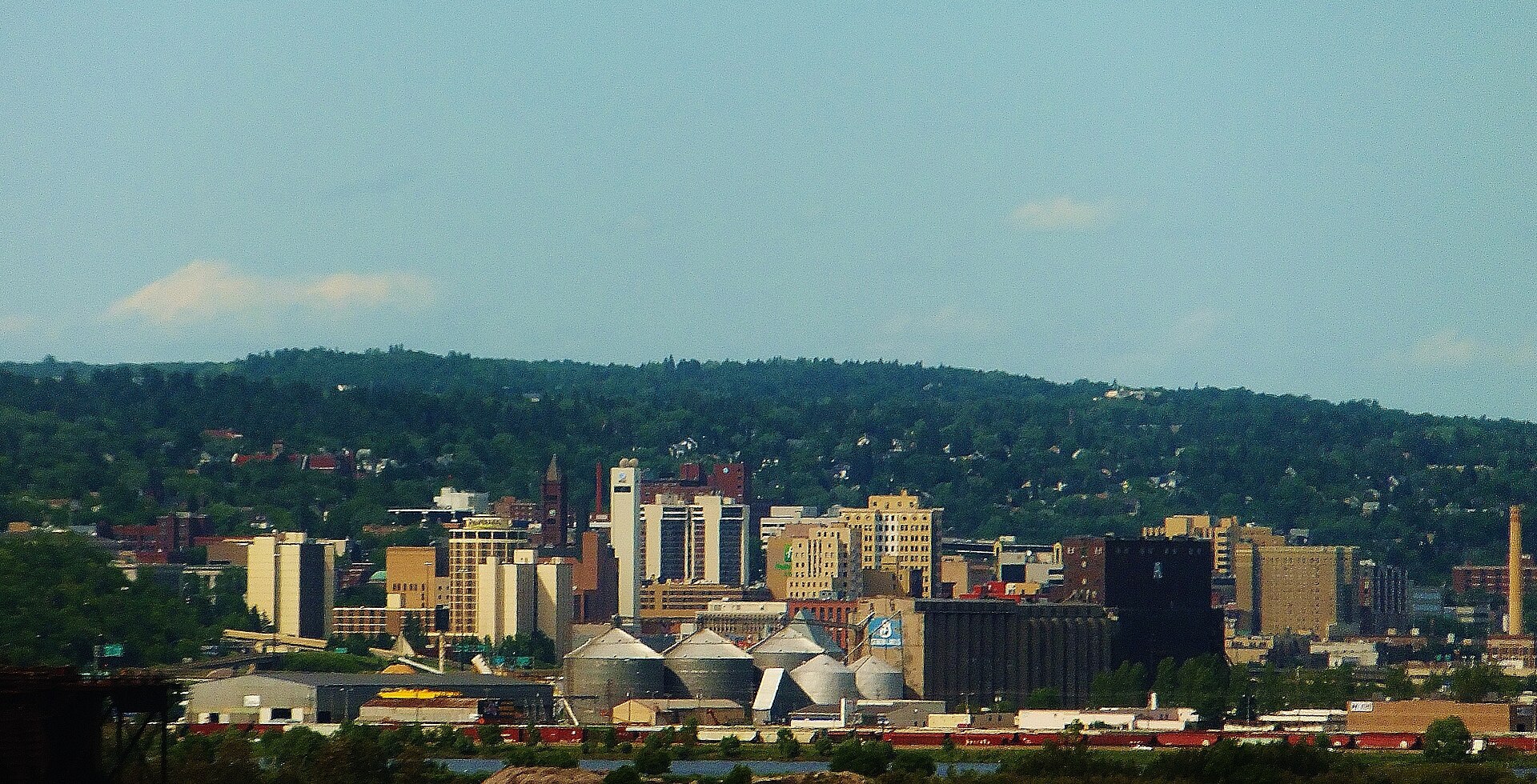 Skyline in Duluth, Minnesota