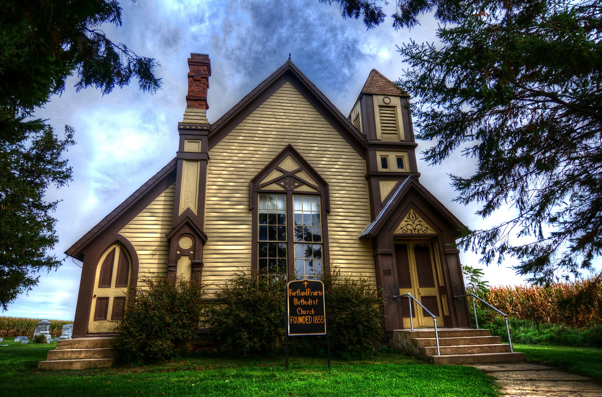 Portland Prairie Methodist Episcopal Church — Eitzen, Minnesota