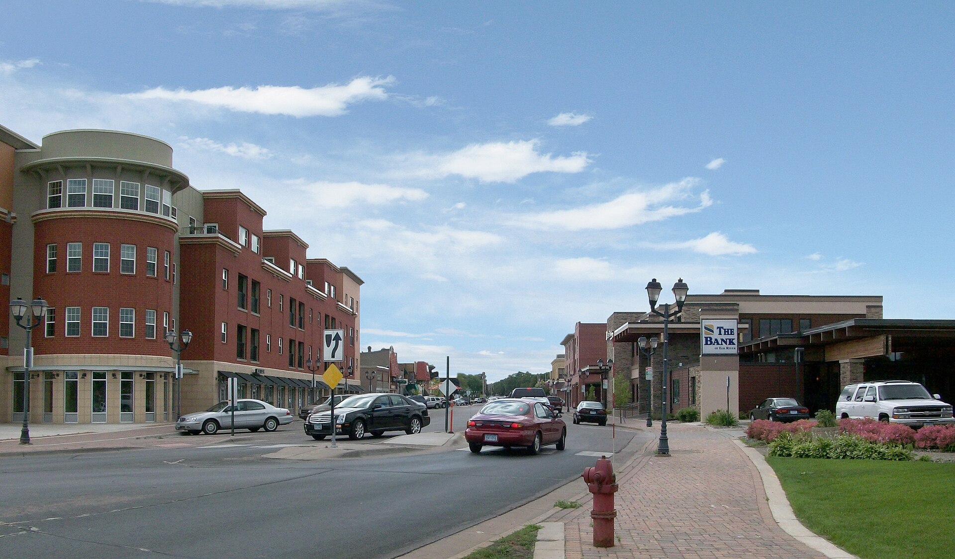 Main St. in downtown Elk River, July 2009 — Minnesota