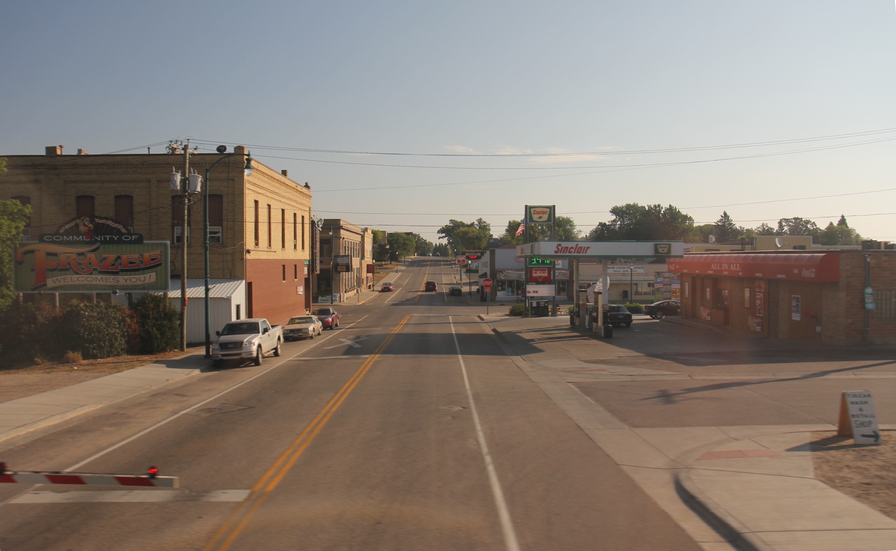 Downtown Frazee, MN. — Minnesota