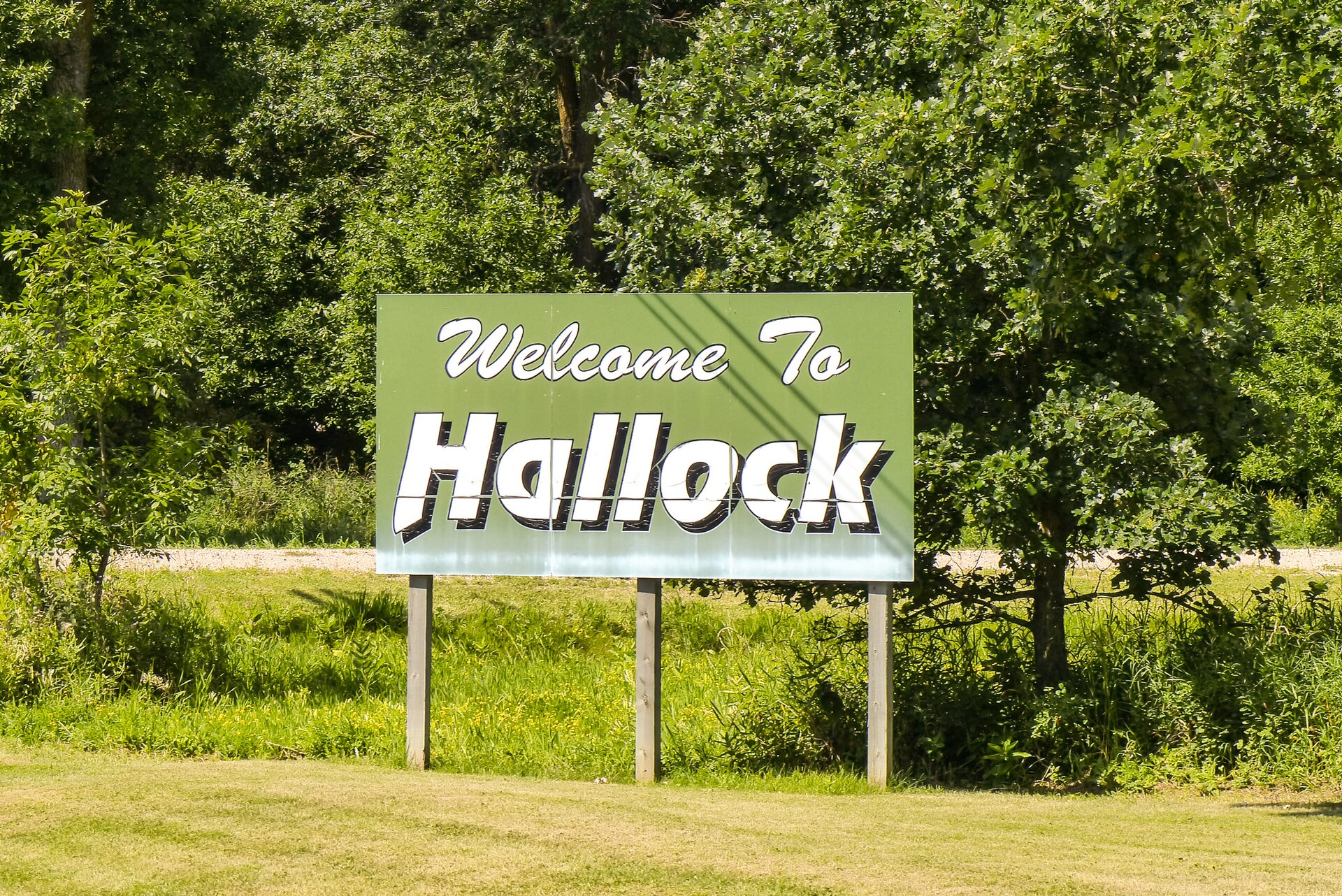 Outdoor view in Hallock, Minnesota