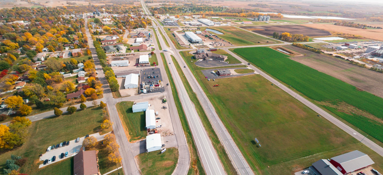 Outdoor view in Hawley, Minnesota