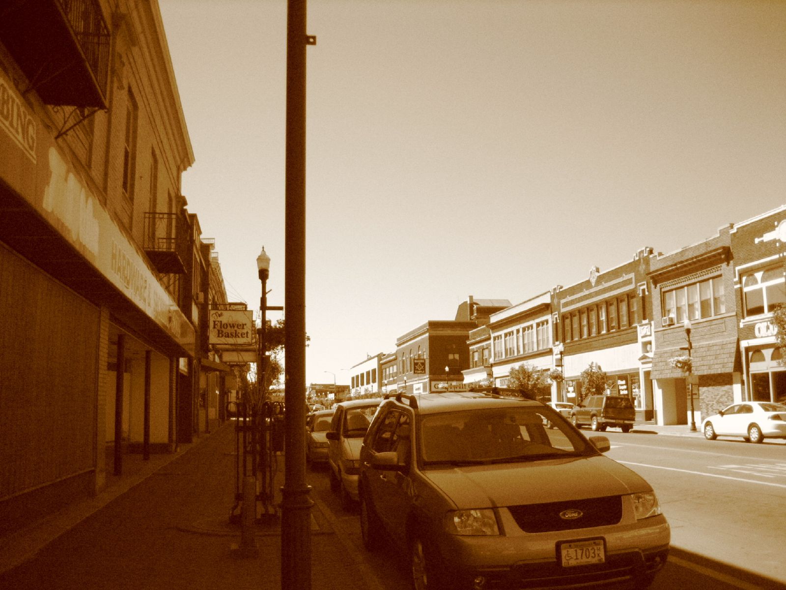 Picture of a street in Hibbing, MN. — Minnesota