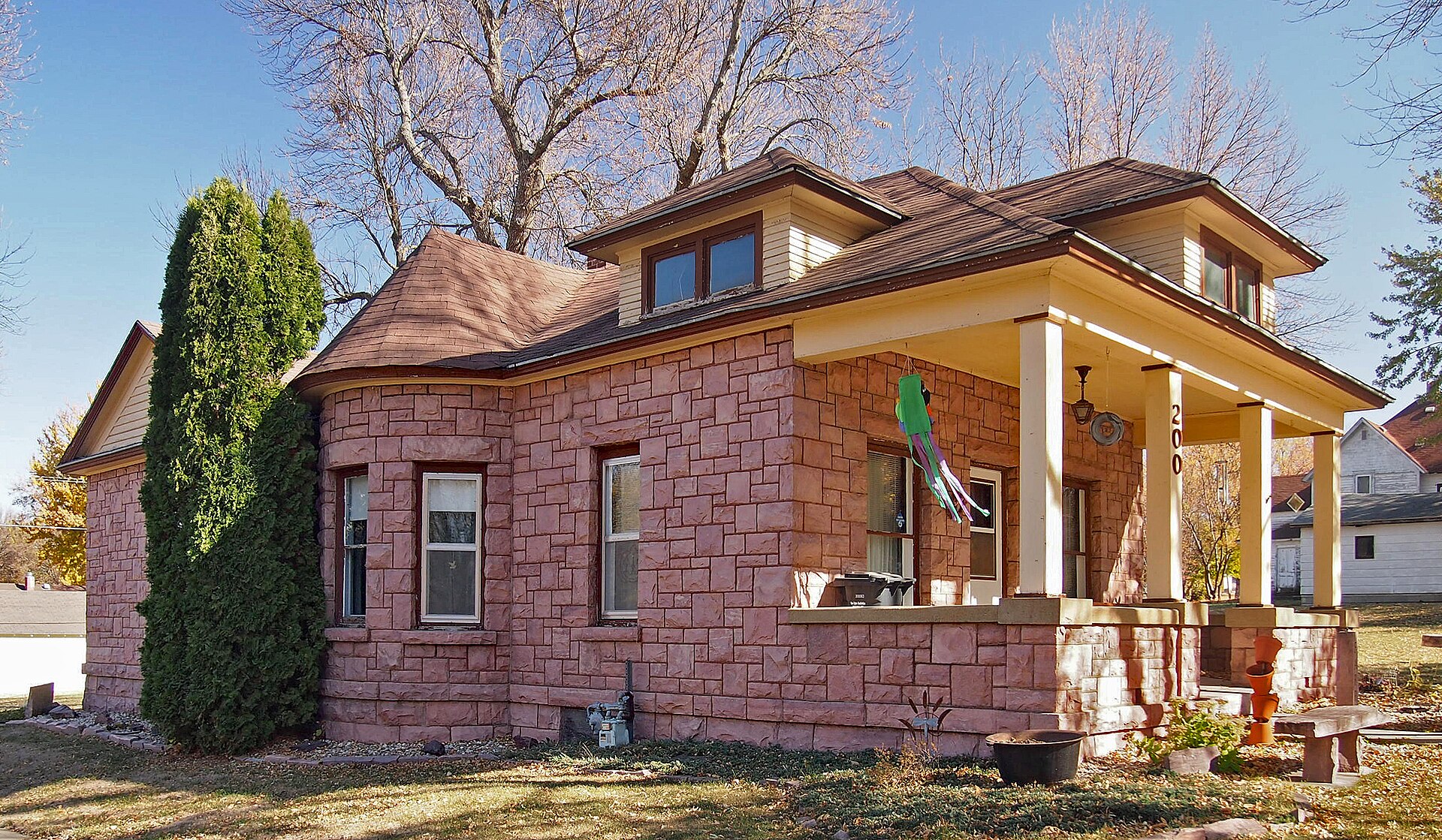 John Rowe House, Jasper, Minnesota, USA
