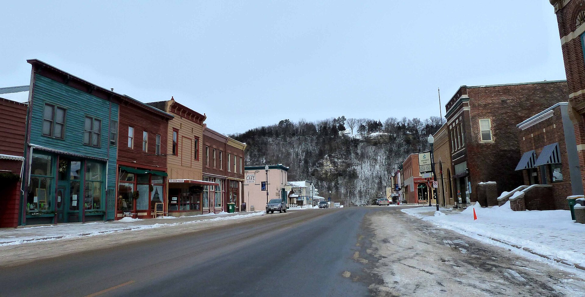Lanesboro Historic District, Lanesboro, Minnesota, USA.