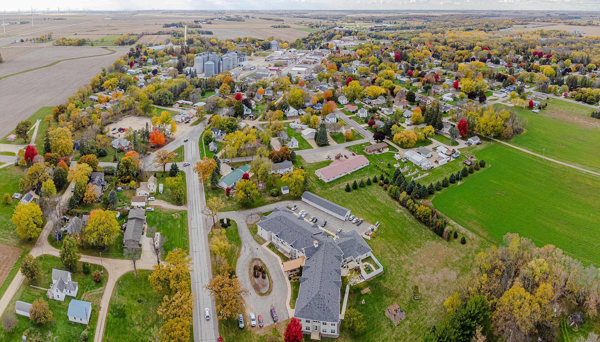 Outdoor view in Le Roy, Minnesota