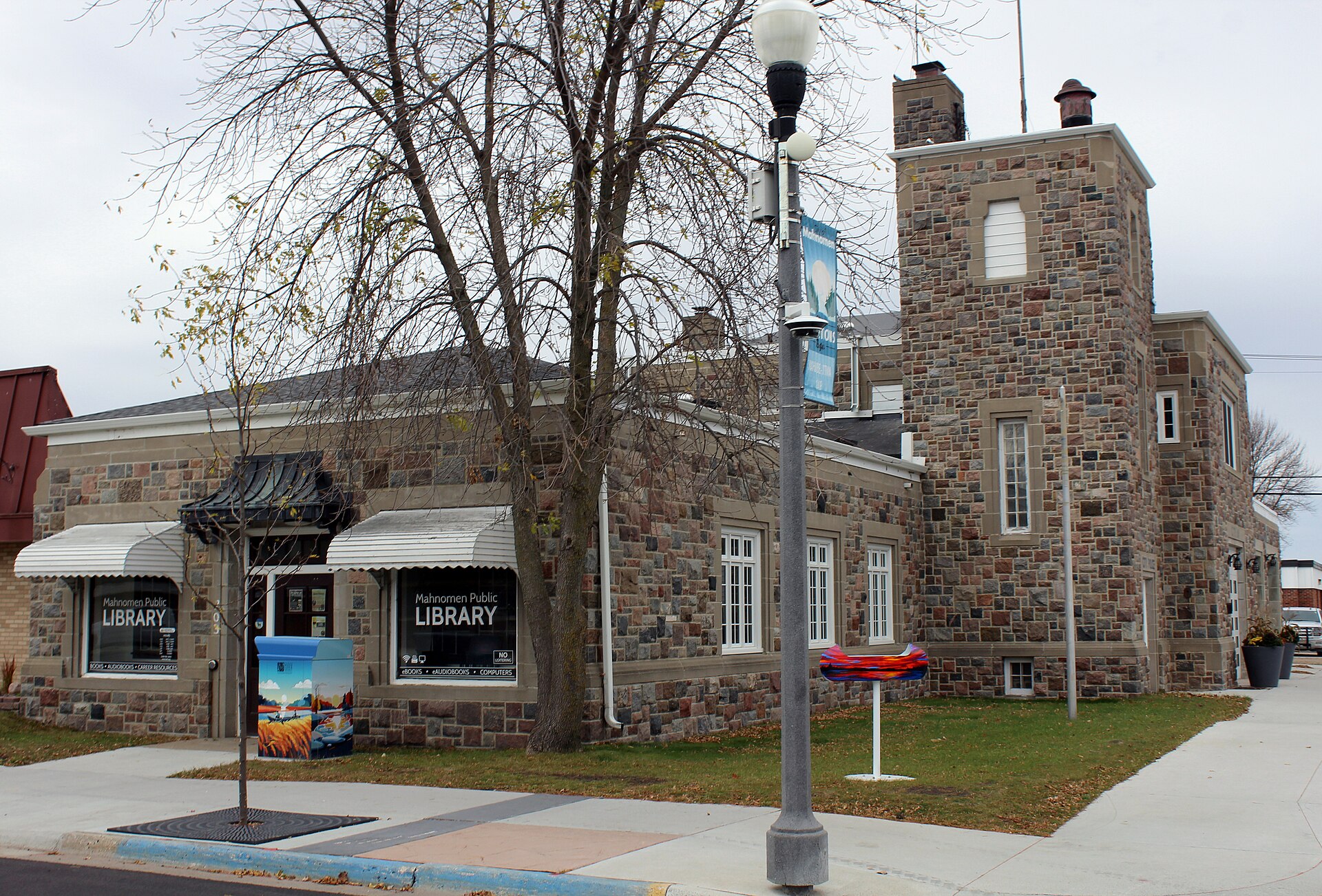 City hall in Mahnomen, Minnesota