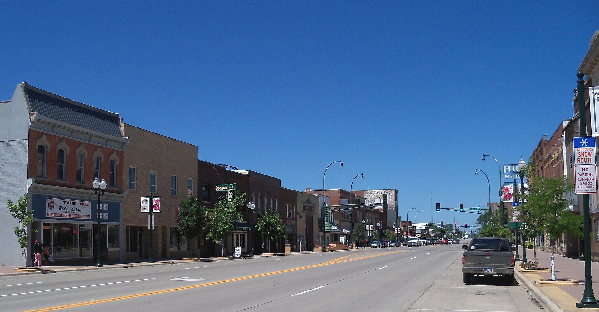 Main Street in Marshall, Minnesota