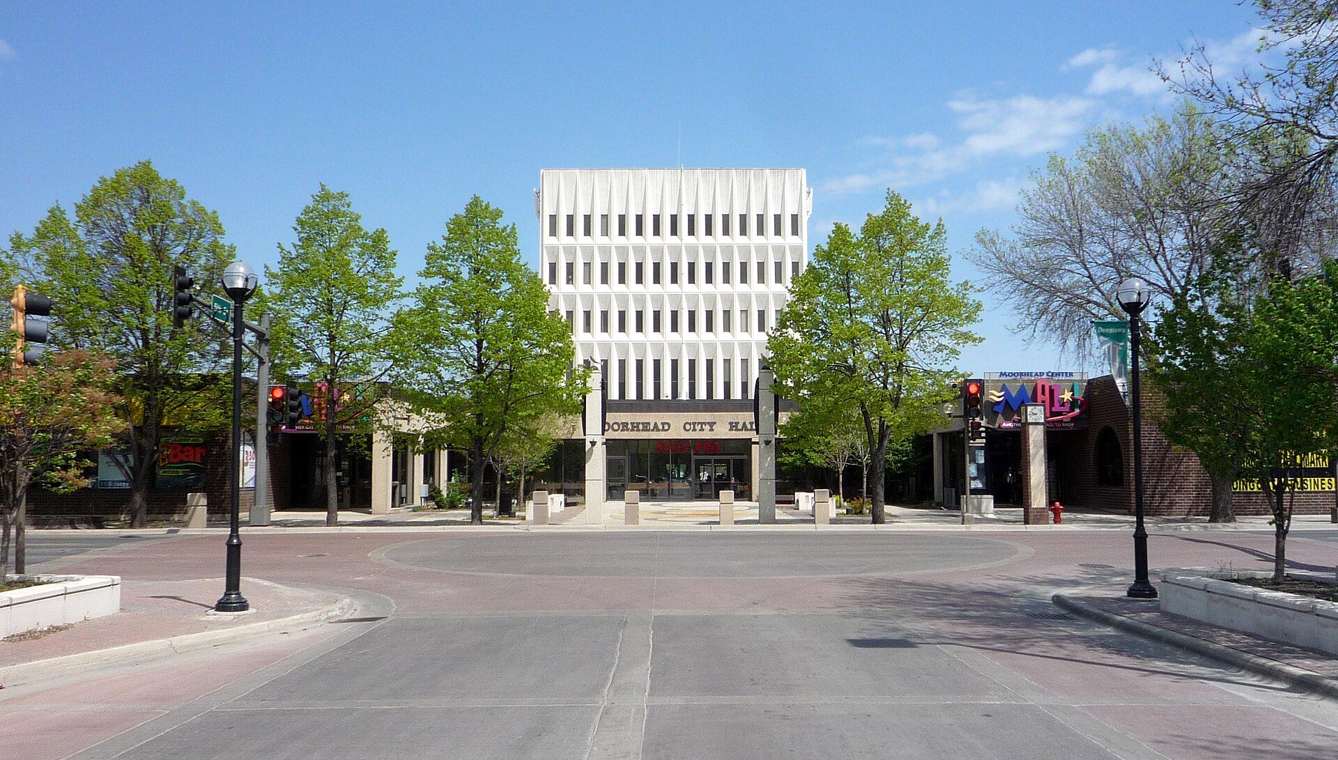 City hall in Moorhead, Minnesota