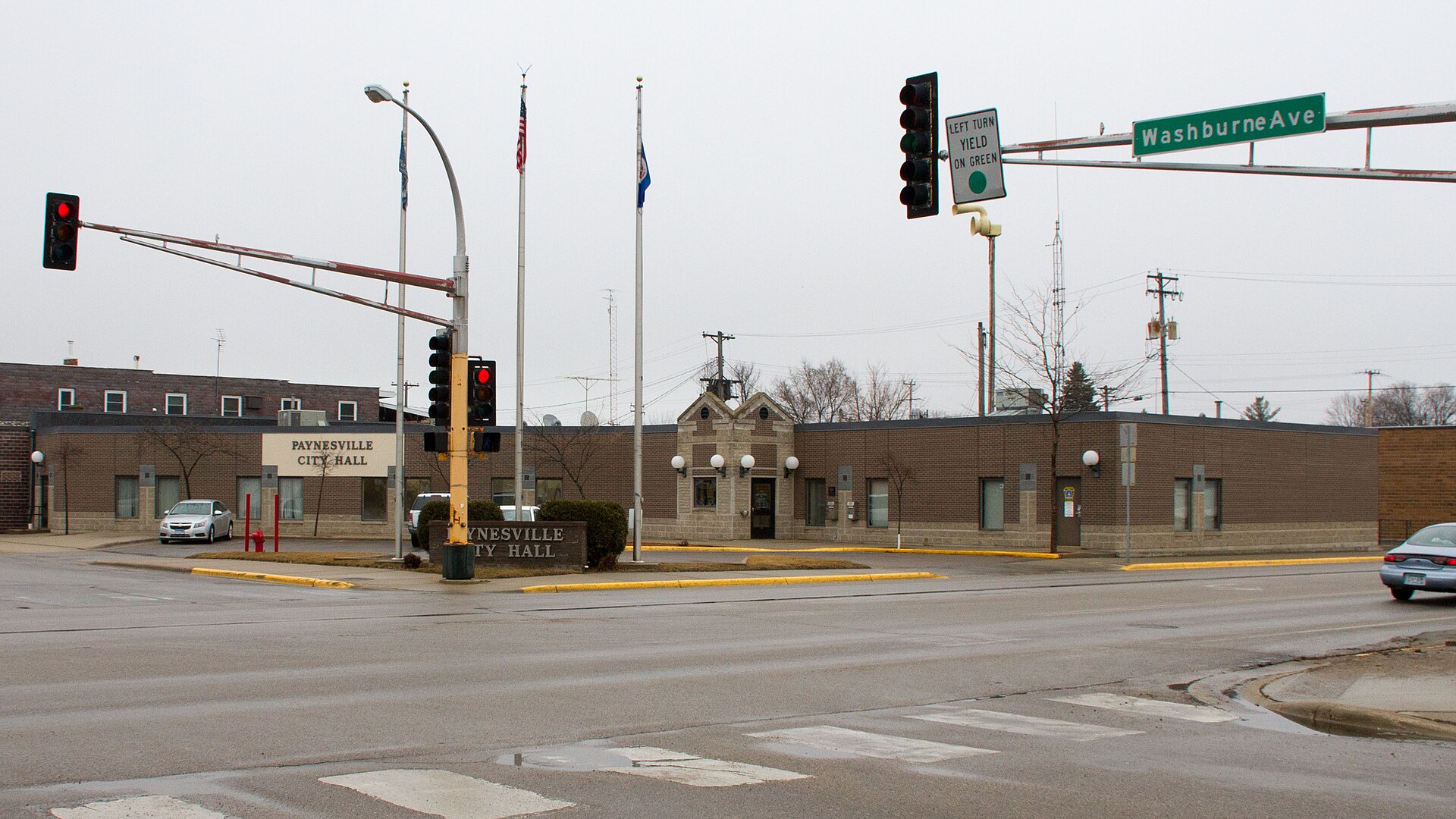 City hall in Paynesville, Minnesota