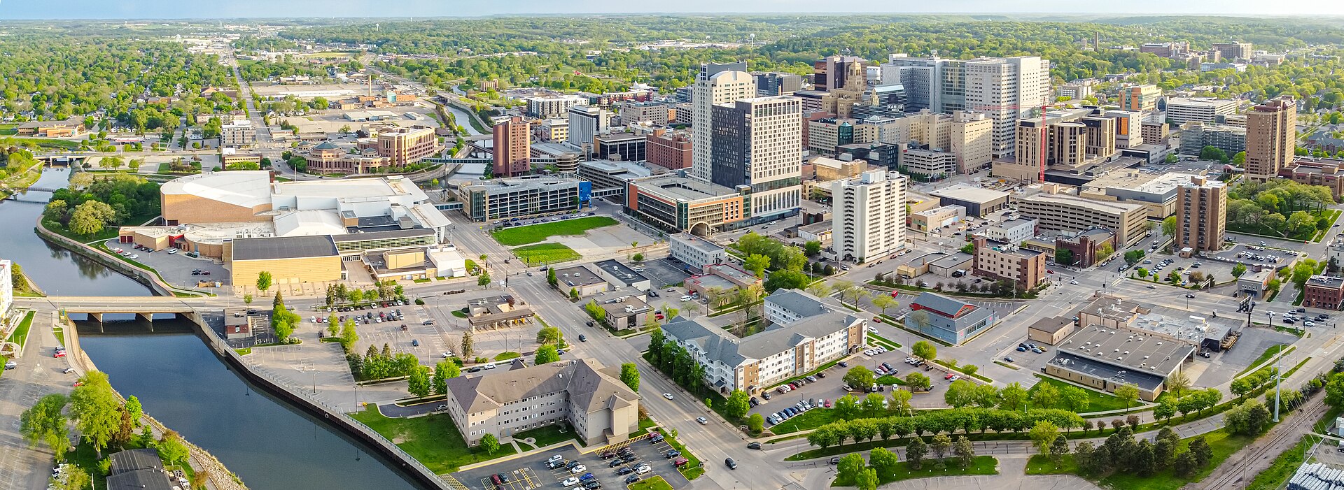 Skyline in Rochester, Minnesota