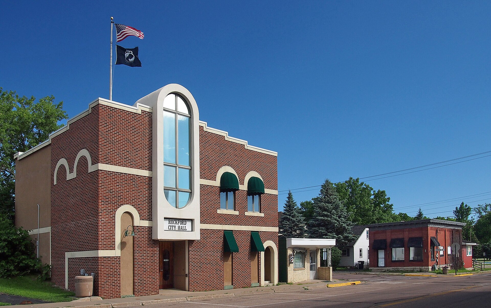 City hall in Rockford, Minnesota