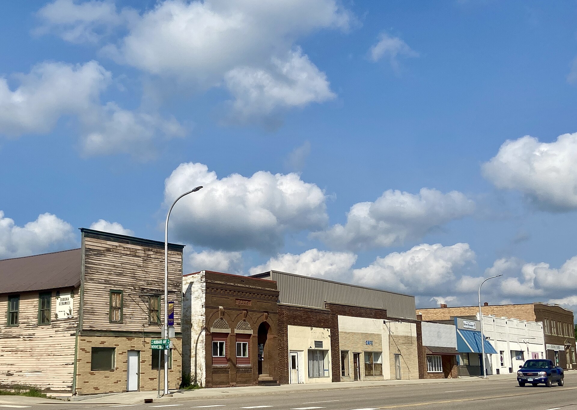 Minnesota Avenue at Hubbard Avenue Sebeka, Minnesota, United States