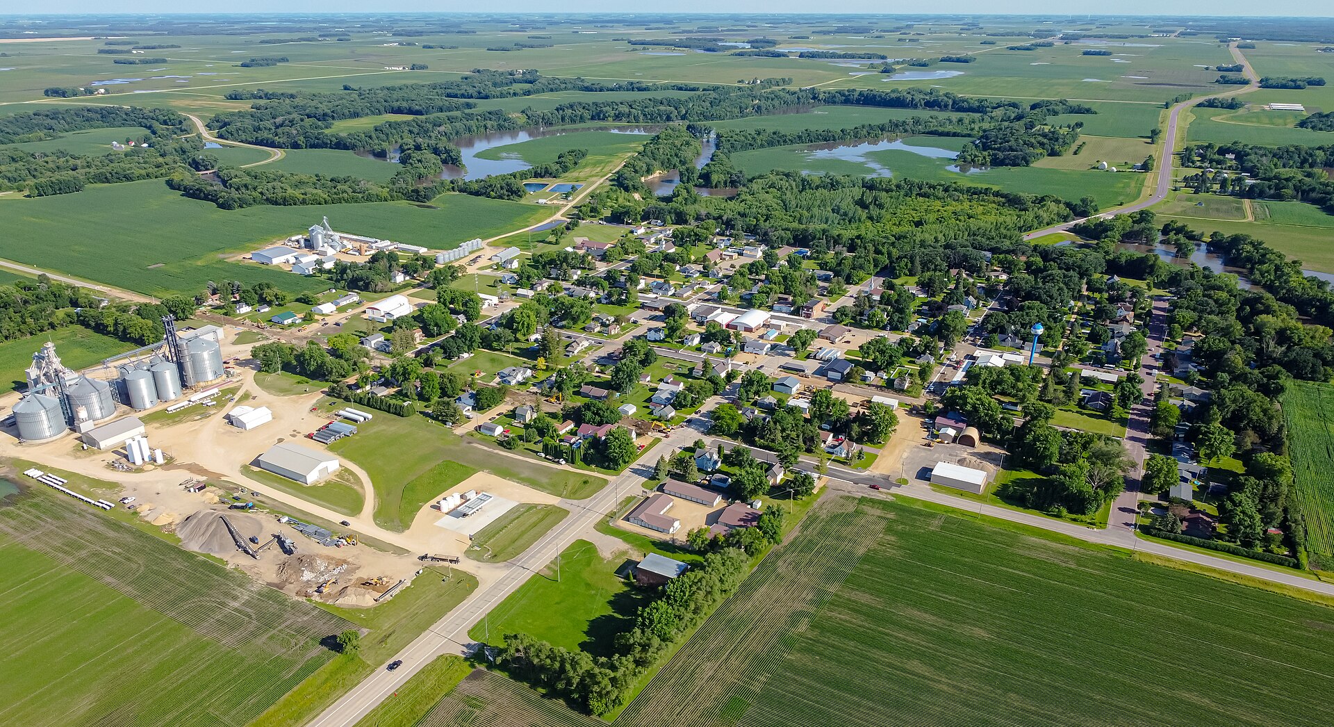 Outdoor view in Vernon Center, Minnesota